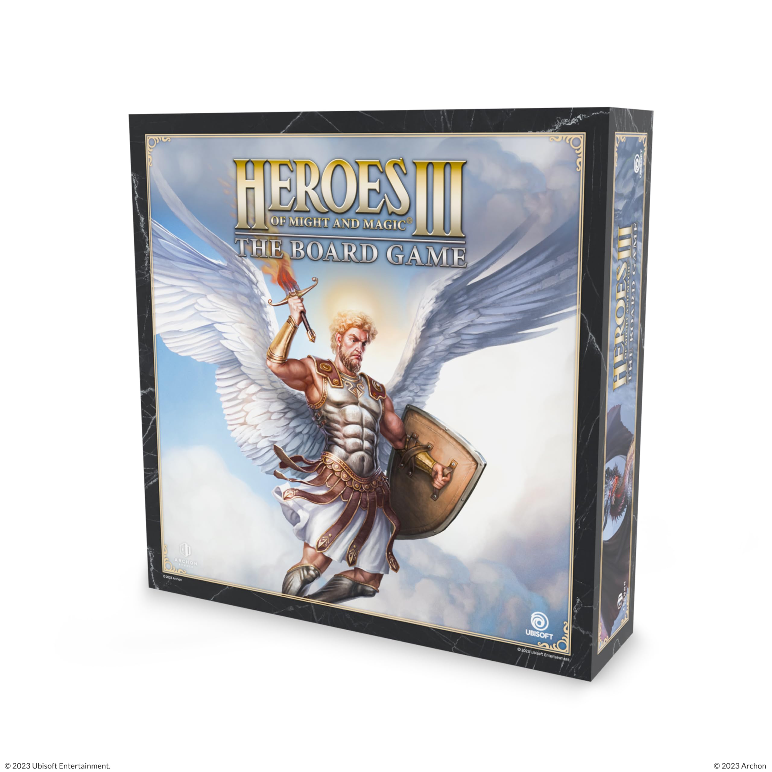 Archon Studio Heroes of Might & Magic III The Board Game - Tabletop Strategy RPG for 1-4 Players, Includes 6 Hero Miniatures, for Ages 14 Years and up (English)