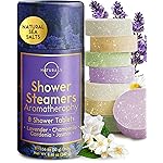 Shower Steamers Aromatherapy - Birthday Gifts for Women and Men - Shower Bombs Aromatherapy, Spa Day Essentials, Relaxation Spa Gifts - Self Care Stocking Stuffers (Lavender 8 Count)