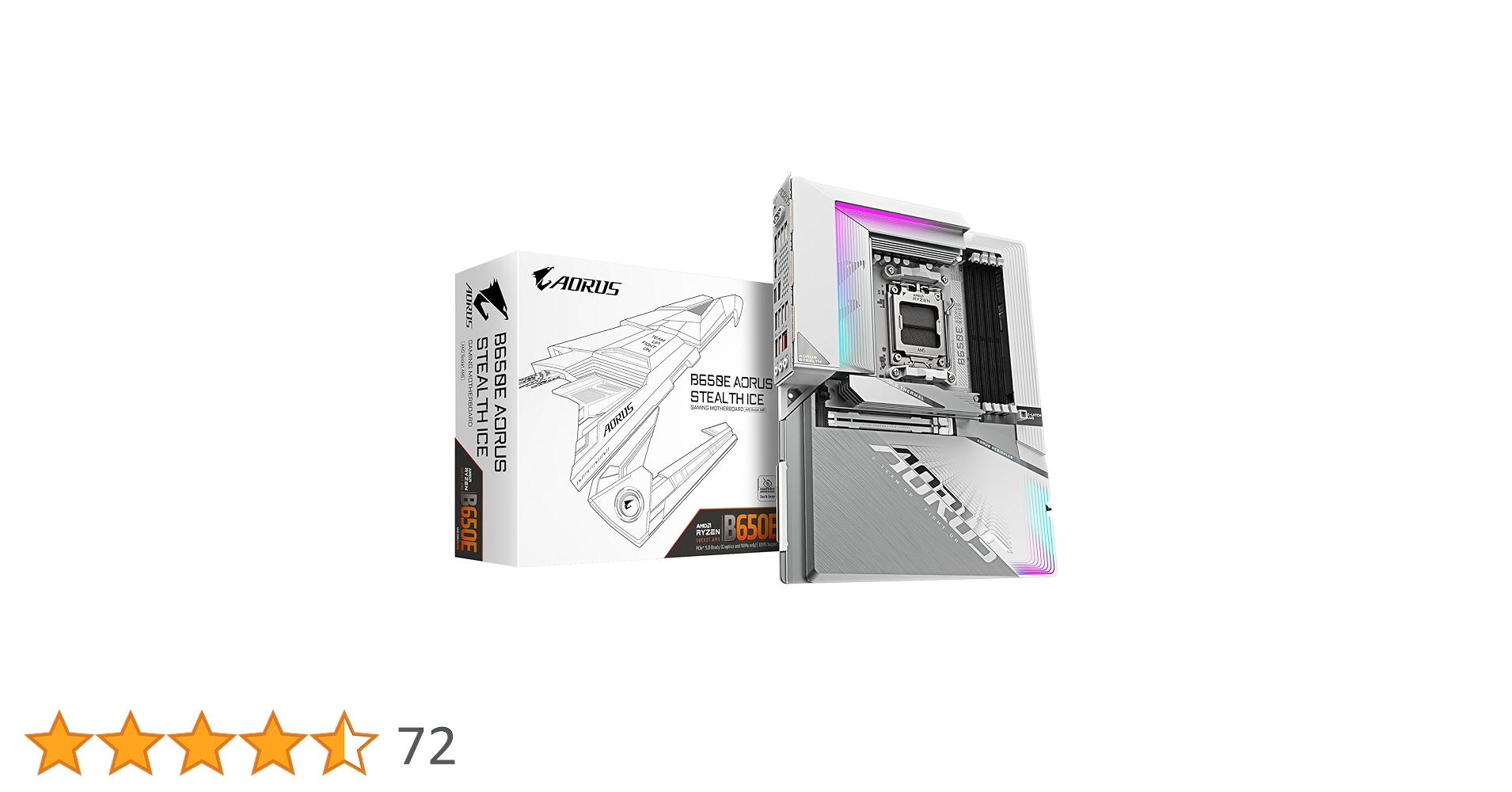 マザーボード GIGABYTE B650E AORUS STEALTH ICE GIGABYTE B650E AORUS STEALTH ICE ATXサイズ マザーボード