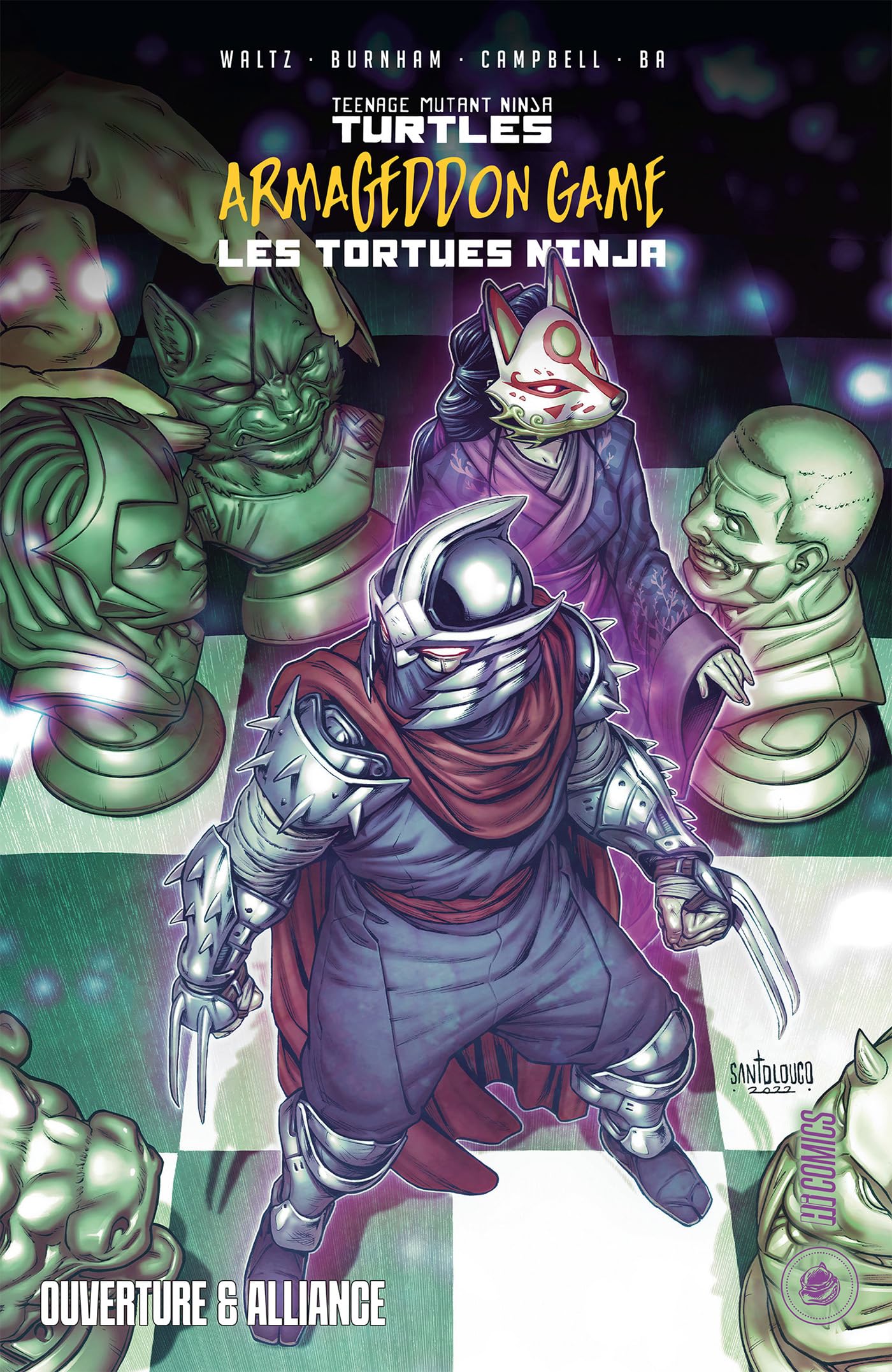 Les Tortues Ninja - TMNT : Armageddon Game : Ouverture & Alliance - Nadège Gayon-Debonnet - Hi Comics - cartonné - Comics