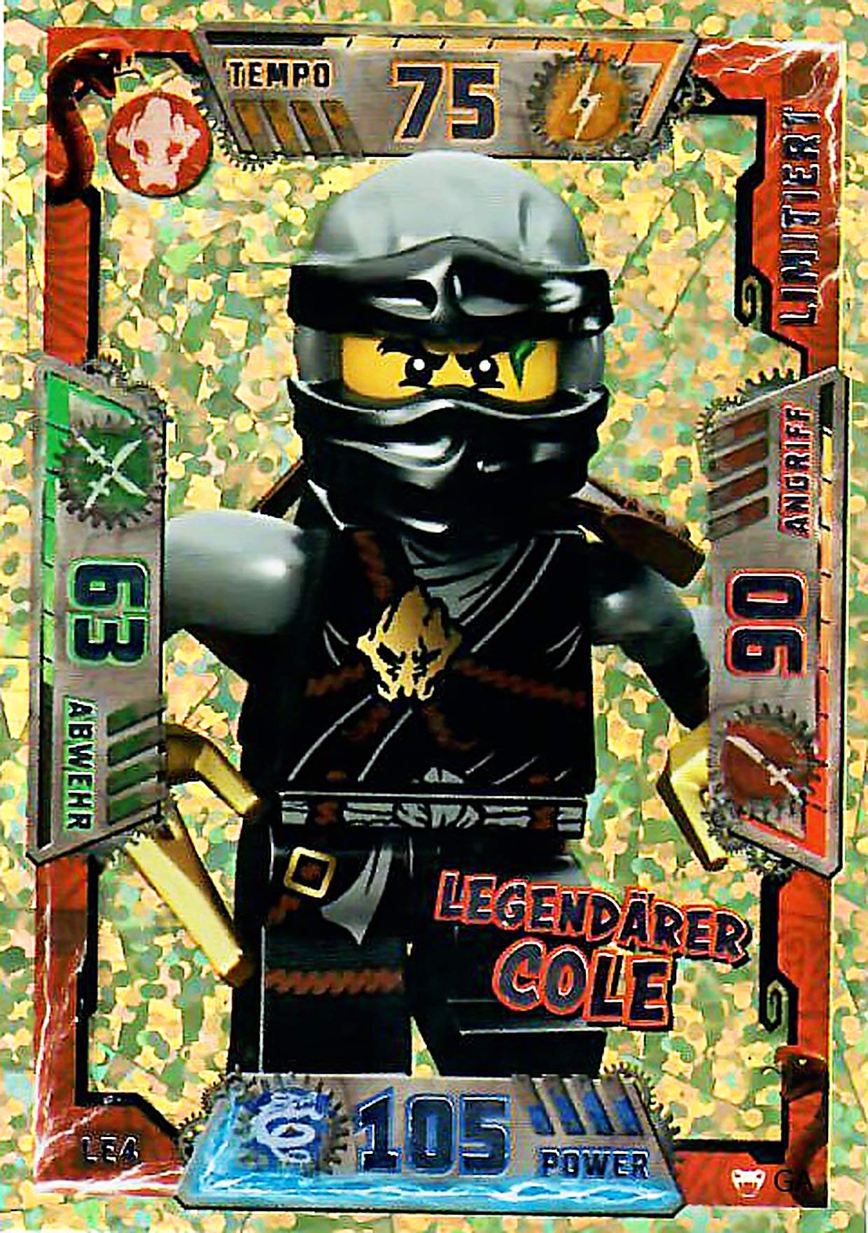 acgカード　　Legend of SP⭐︎92 LEGO Ninjago Trading Card Game Serie 2 Limitierte Karte (LE4