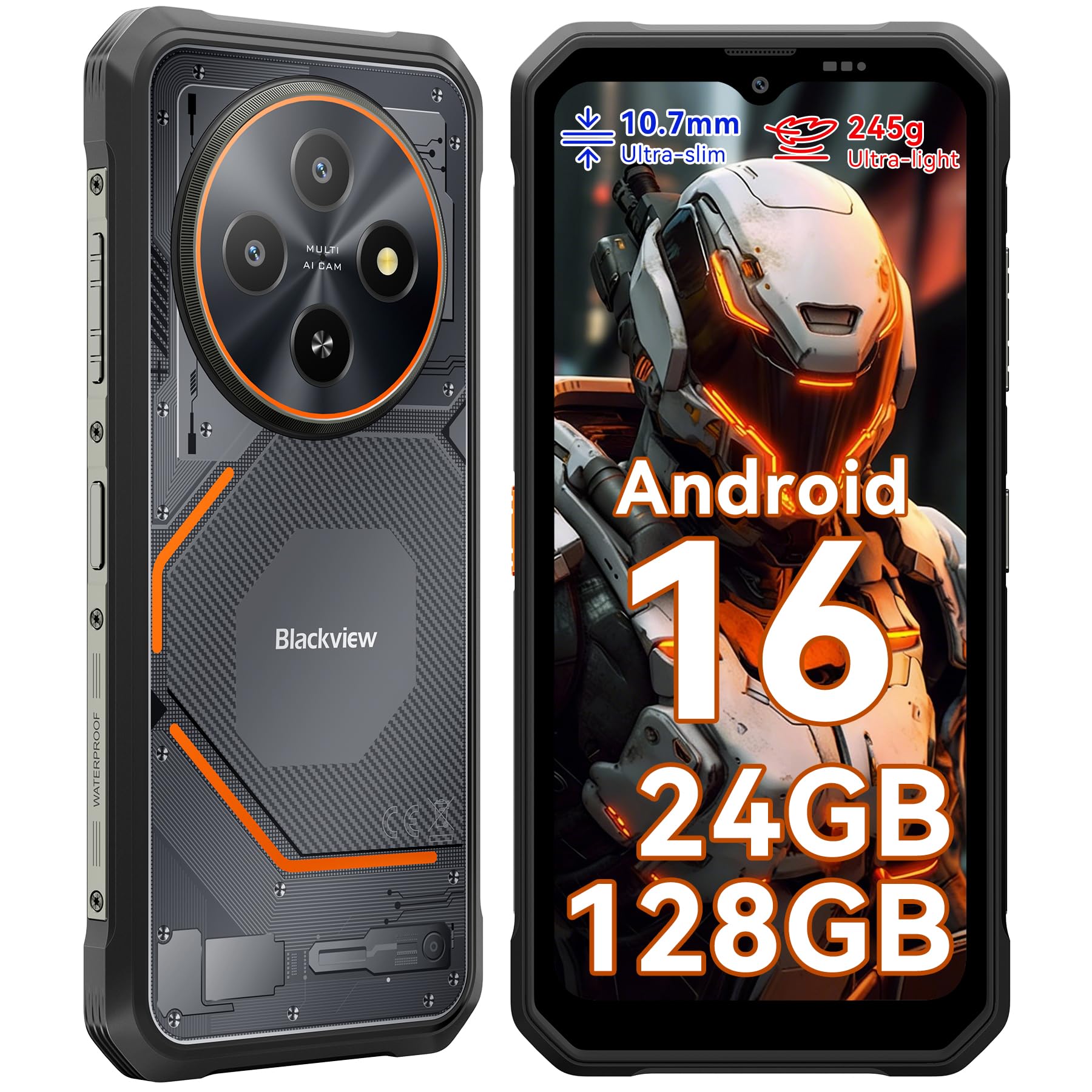 Blackview Fort 2 Outdoor Handy Android 16