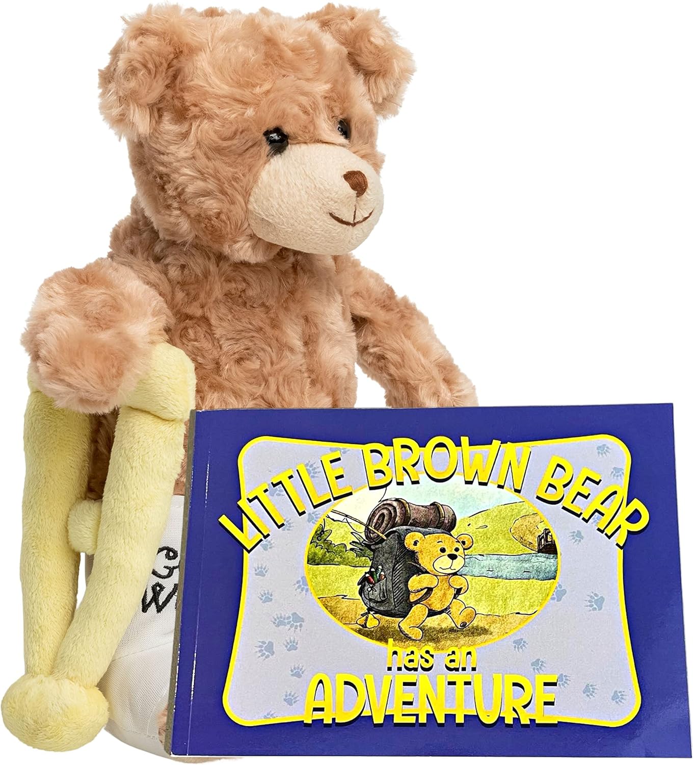 Jolitee Broken Arm Bear with Left or Right Arm Cast Sling, 10.5 inches, Get Well Teddy Bear Recovery Gifts for Kids and Adults