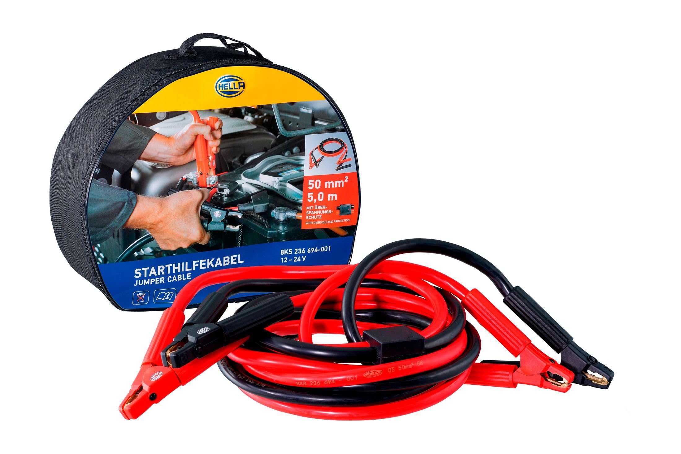 ProPlus Startkabelset - 35 mm² - Overspanningsbeveiliging - TÜV/GS