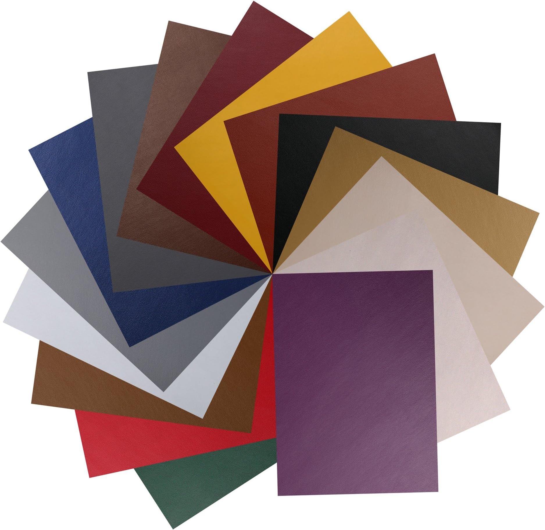 Faux Leather Fabric A3 Size Rectangular Cut Fat Square Sheets for Crafts Projects and Light Upholstery. Vegan Matt Vinyl Pleather PU Material by Neotrims. 16 Colours. Claret Wine
