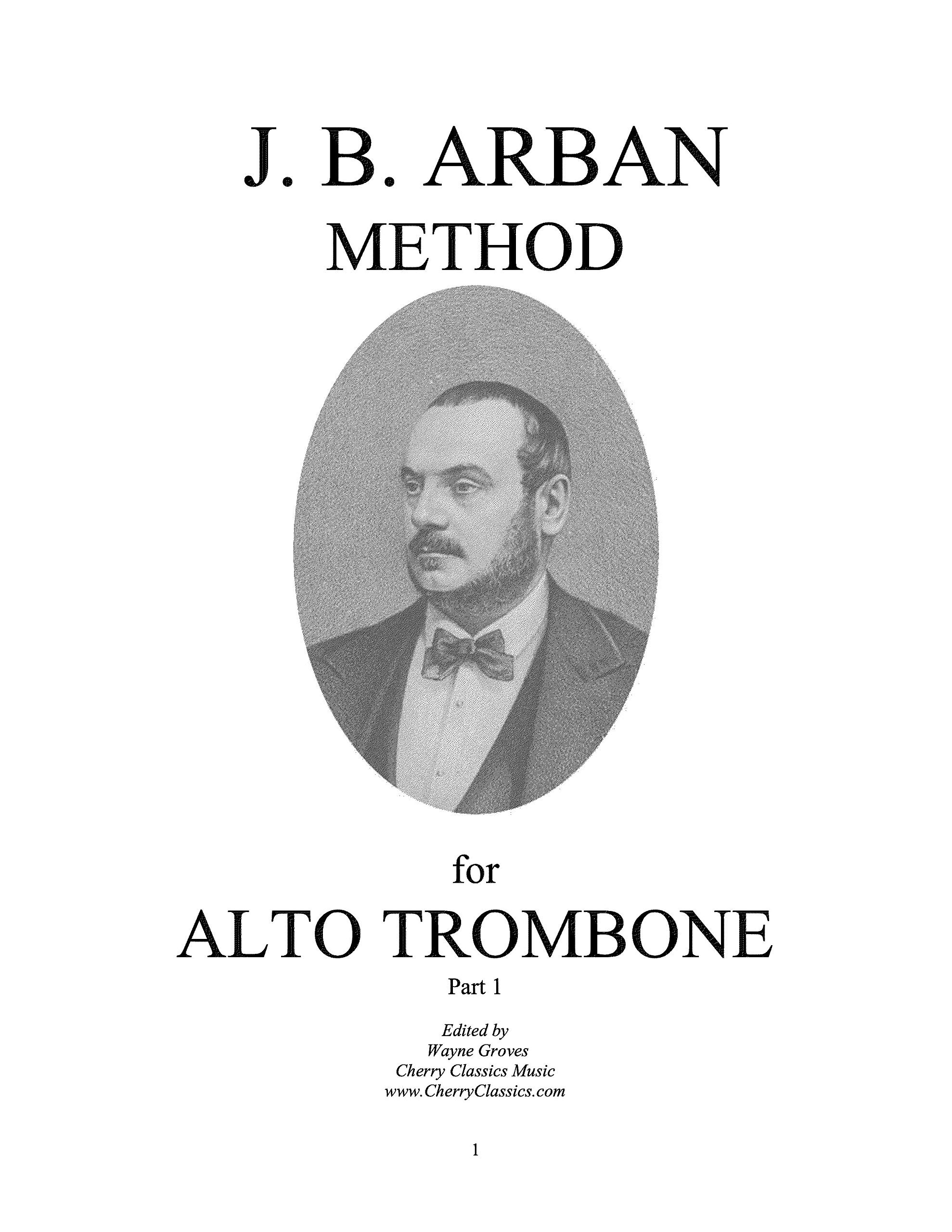 Arban's Method for Alto Trombone - Part 1