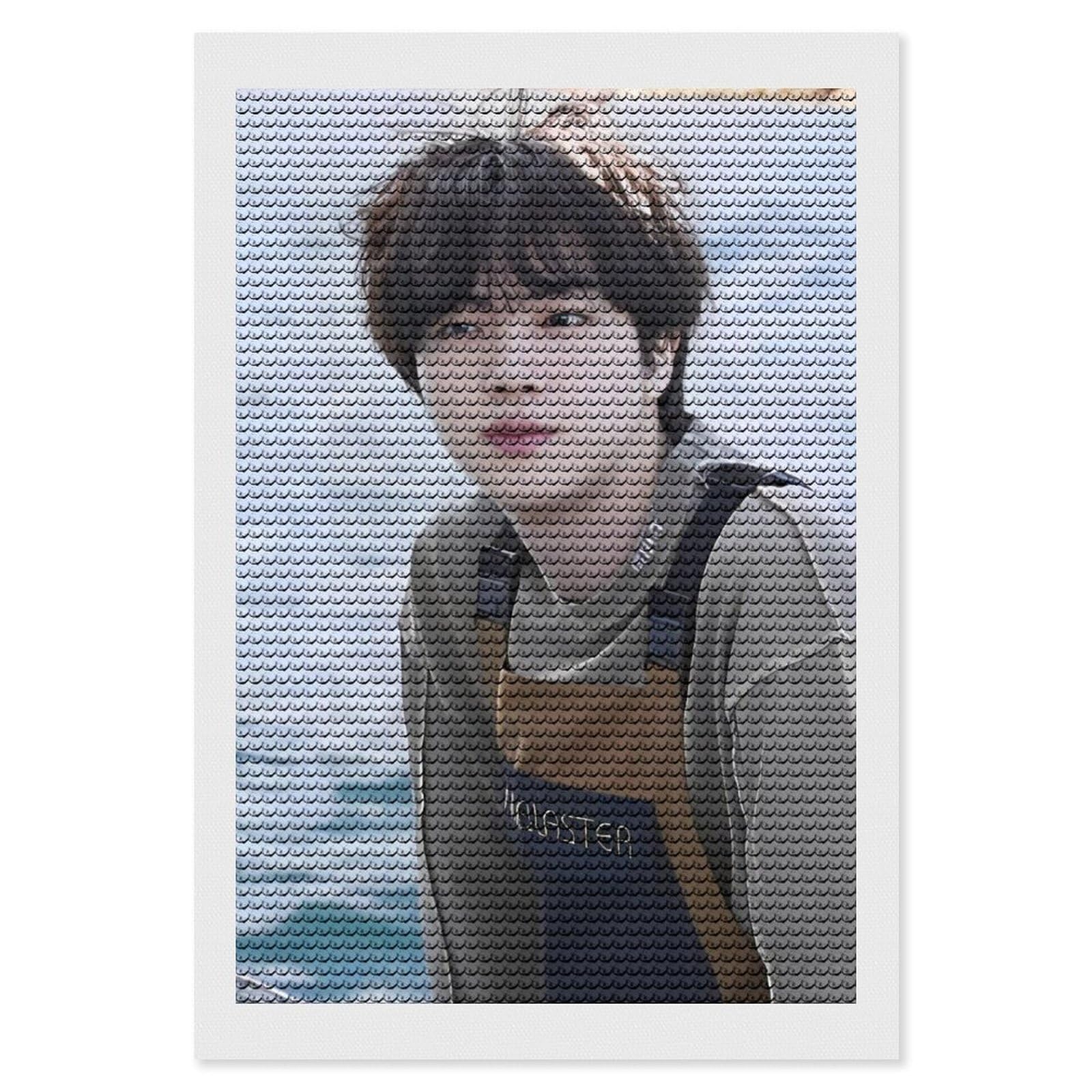 Amazon.co.jp: BTS Jin ダイヤモンドアート 丸いビーズ 操作簡単 応援