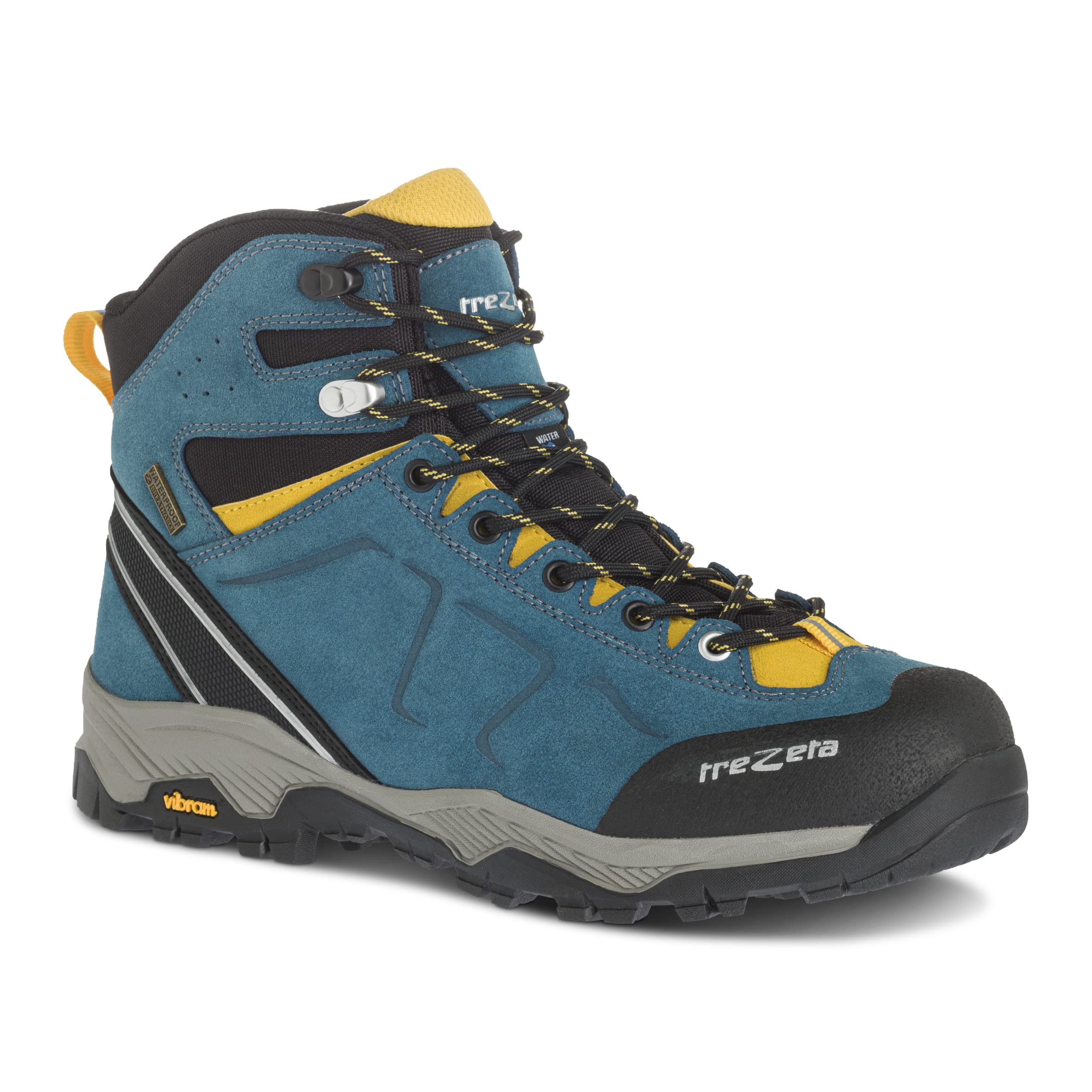 Trezeta 010722237 DRIFT WP Hiking shoe Male BLUE YELLOW UK 8.5