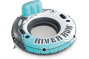 Intex River Run Inflatable Lounge Raft, Comfortable Backrest