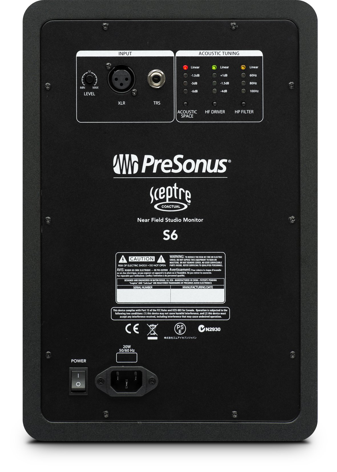 スピーカー・ウーファー presonus sceptre s6 Amazon | PreSonus Sceptre 2X S6 双方向同軸スタジオモニター
