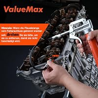 ValueMax Egykezes Mini Zsírzópisztoly 3000 PSI Nyomással - Flexibilis Csővel, Fém Csövekkel, Védőkupakkal - Gépek és Járművek Kenéséhez 9