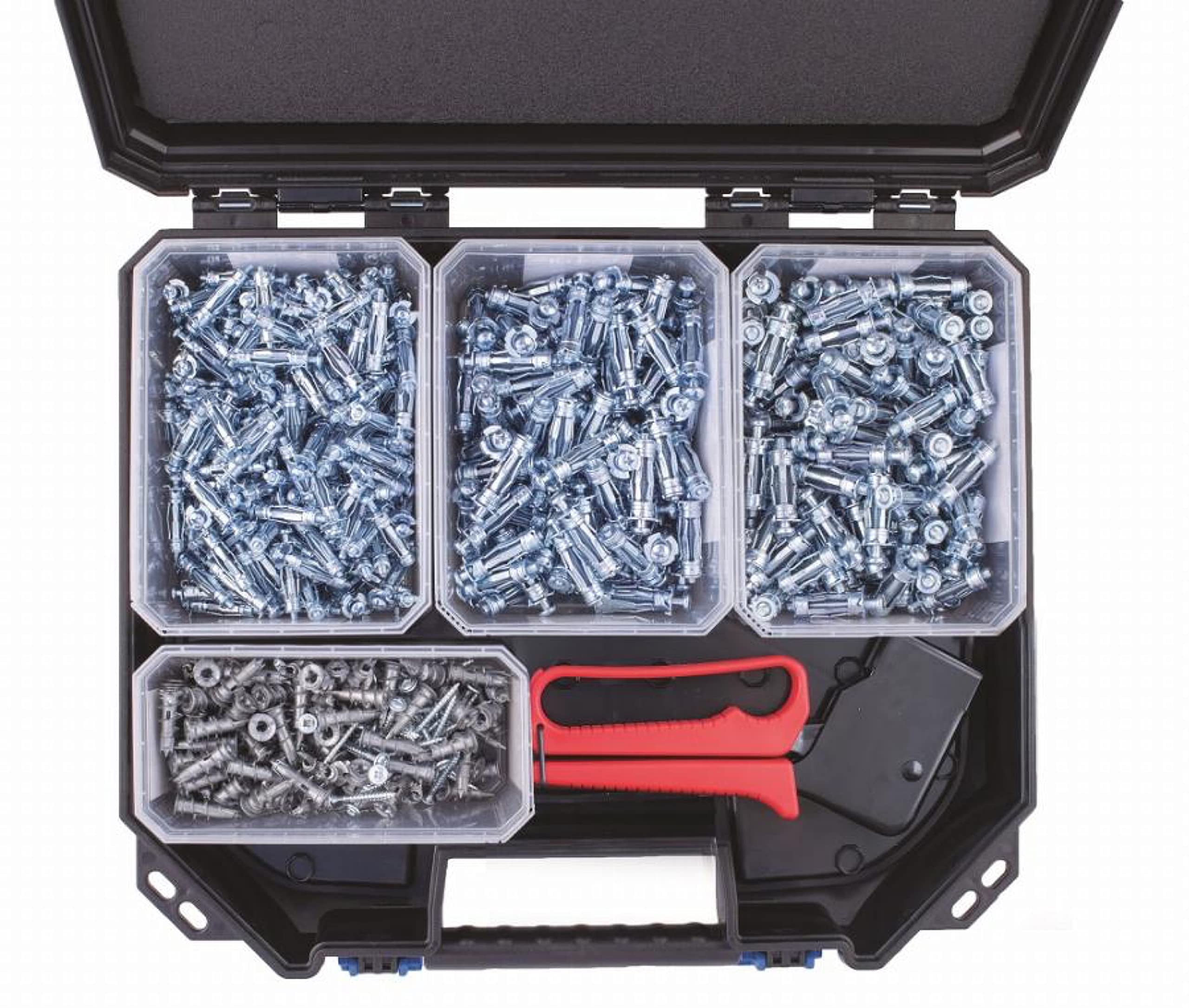 Mallette EssboX Mini Red Edition SCELLIT chevilles spécial plâtre avec coffret complet EX-462969007