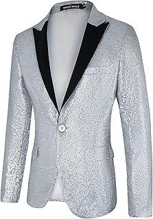 silver formal jacket