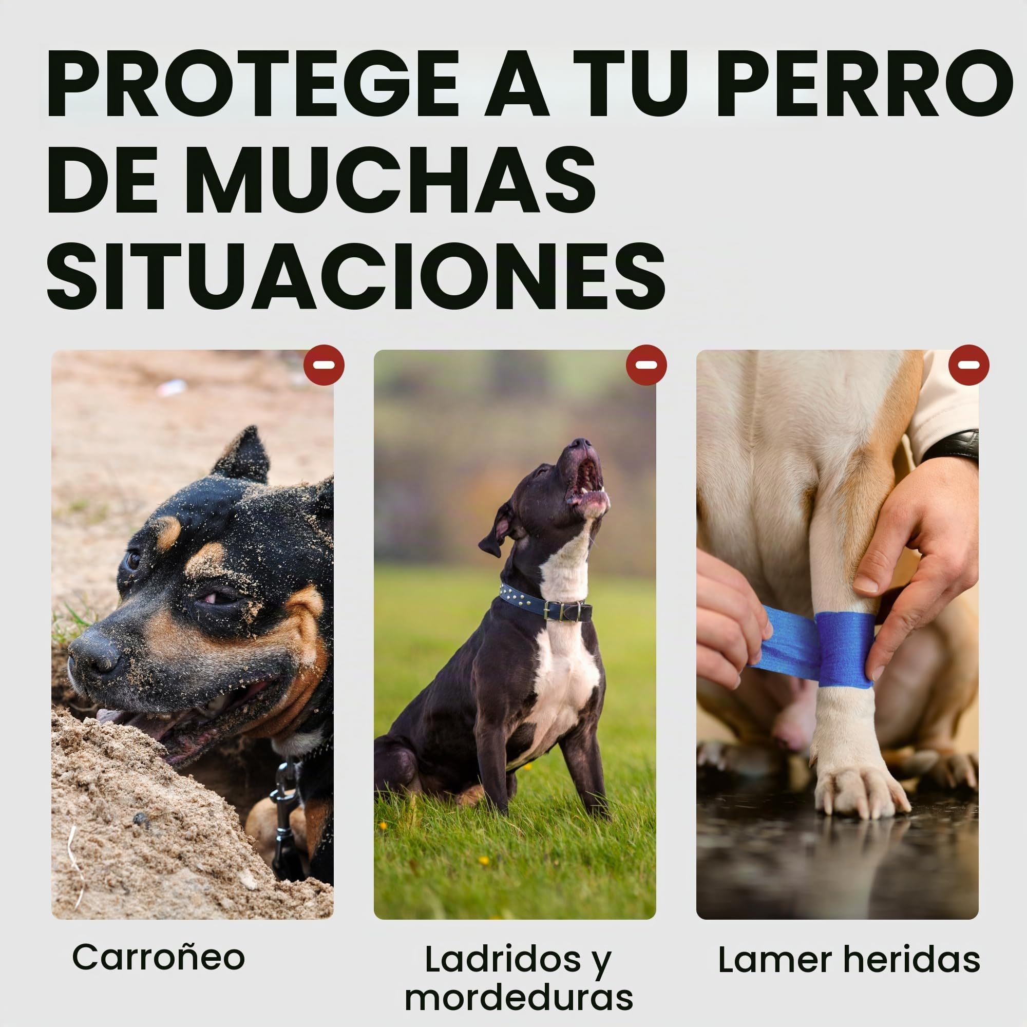 BRONZEDOG Bozal de Alambre para Perros de Pastor alemán para Perros medianos y Grandes, Cesta de Metal Duradera Ajustable para morder, Masticar ladridos (M)