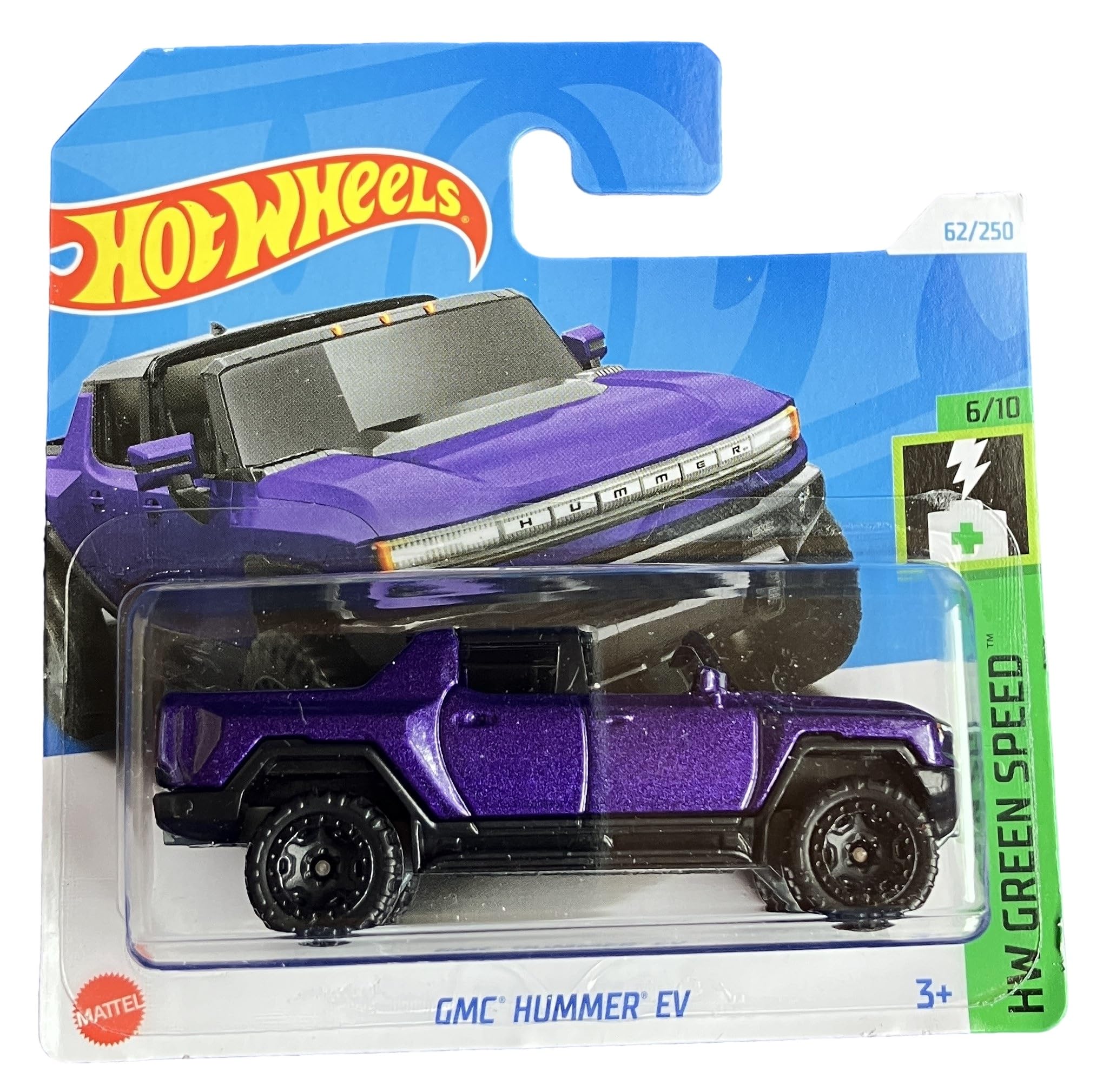 Hot Wheels - GMC Hummer EV - HW Green Speed 6/10 - HTD16 - Short