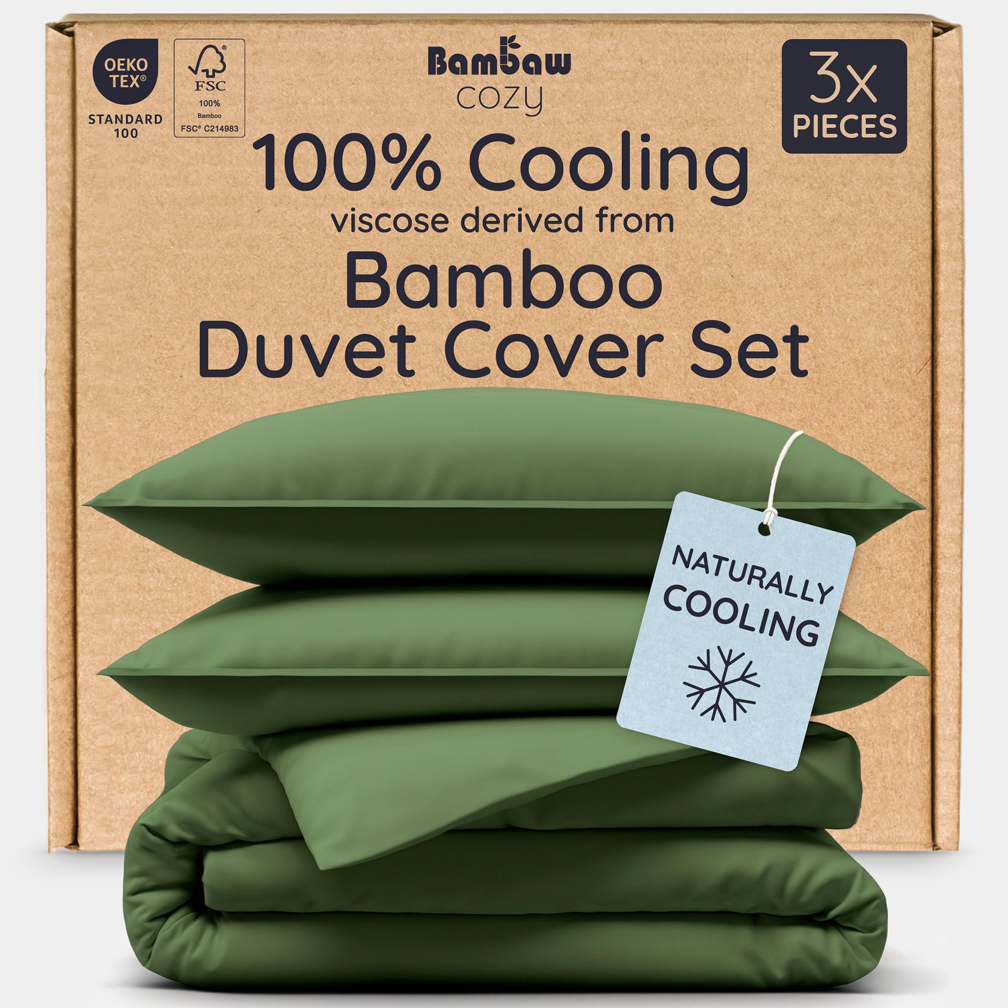 Bambaw Viscose from Bamboo Duvet Cover