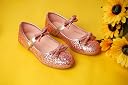 BOYZ N GALZ BALLERINAS Kids - Footwear For Girls Comfortable Casual & Function | PU - Material |Design - BG5101| Closure- Velcro | 5.5-6 Years Kids | Color- Pink | Size- Uk 13, Euro- 31 gallery image