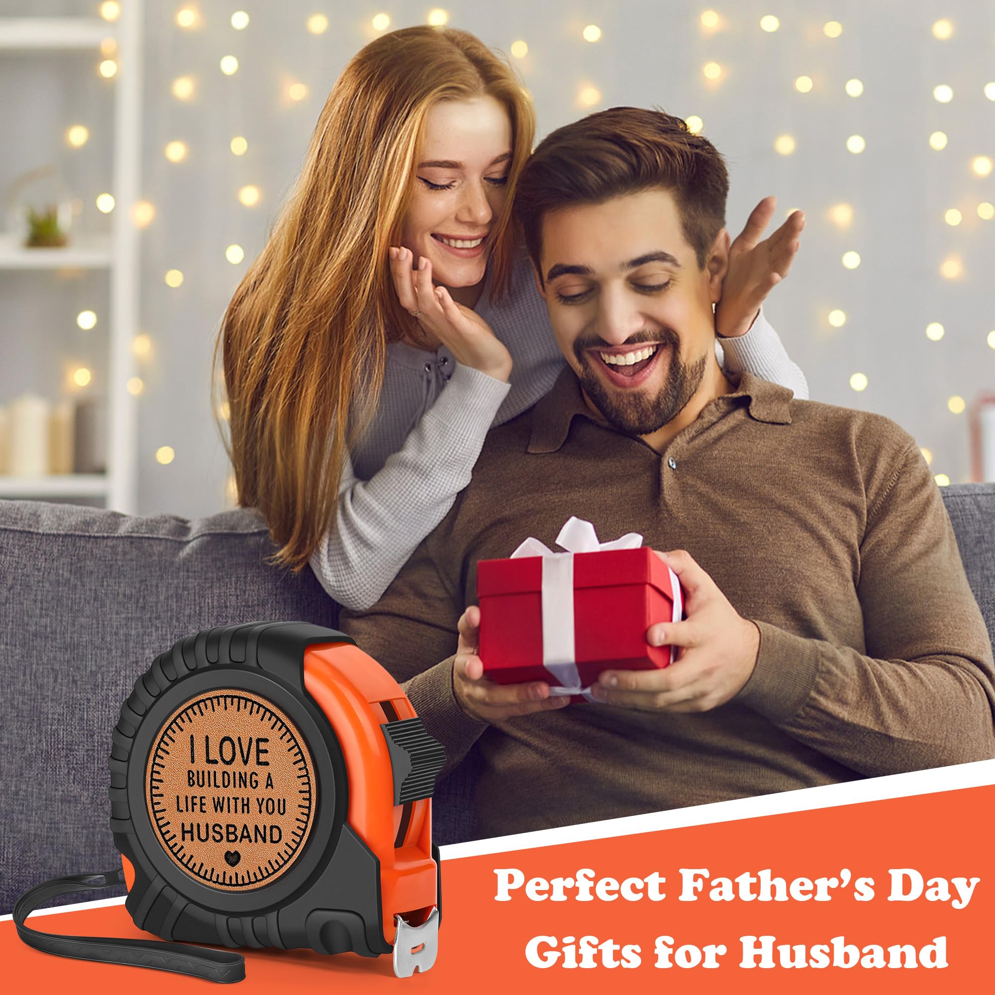 Regalos para marido, regalos de Navidad de esposa, Navidad, vacaciones, marido, relleno de calcetines, regalos para marido, cumpleaños, aniversario, día de San Valentín, regalos de cuero genuino