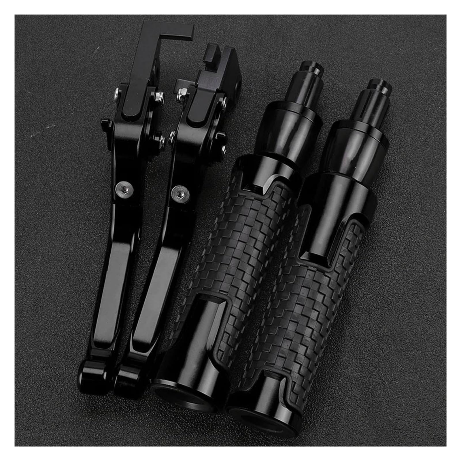 Usqbuzhhk B4 Brake Clutch Lever Handlebar Handle Bar Grips Extendable Adjustable Brake Clutch Lever For Yzf R6 Yzfr6 2005-2016(B4)