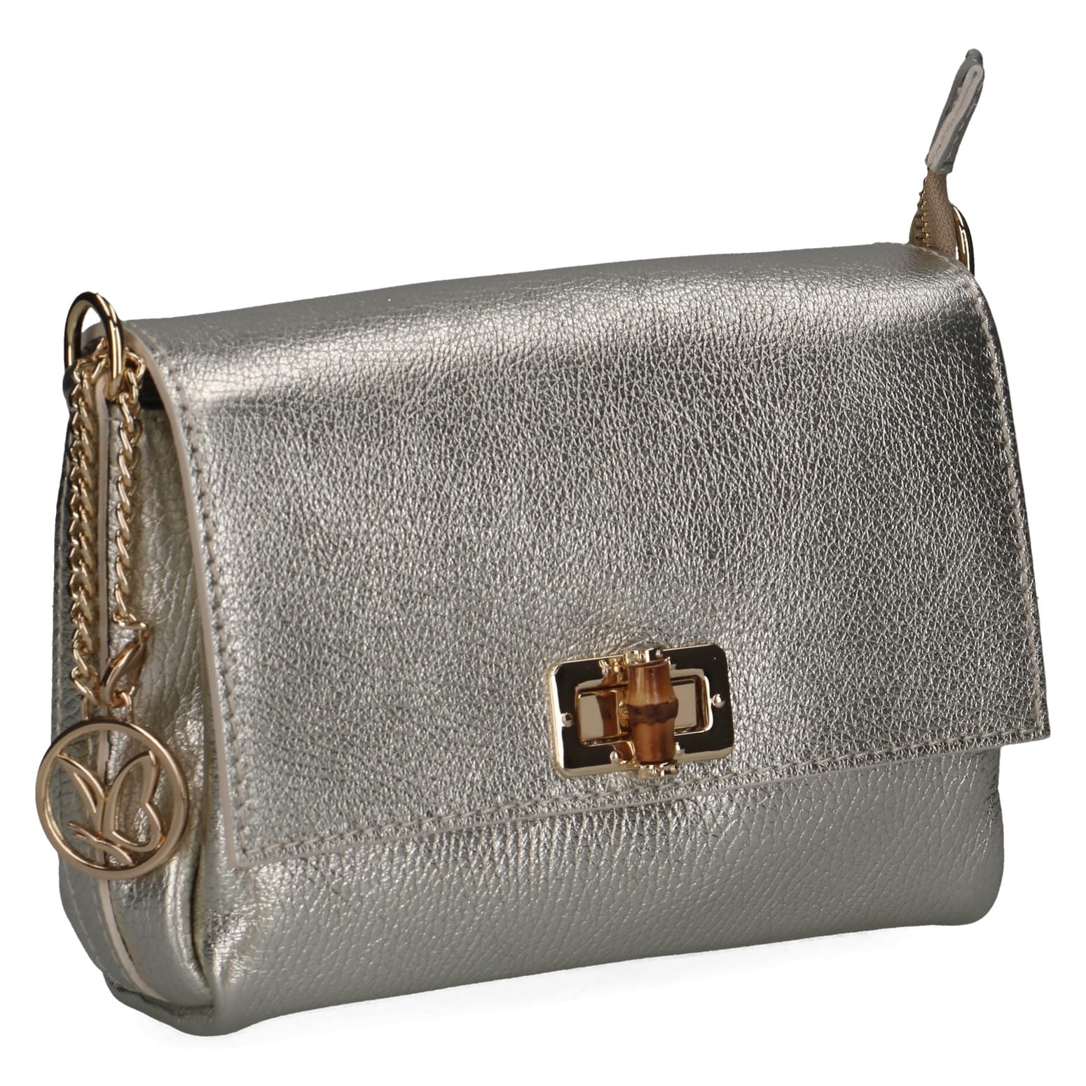 CAPRICE Women's 9-61004-43 Handbag, Platinum Metal., Normal