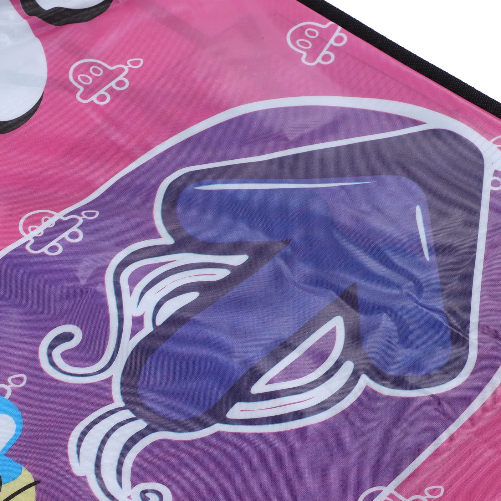 Pad da Ballo Musicale, Doppio Pad da Ballo Leggero Pieghevole Elettronico con Cavo AV Migliora Il Pad da Ballo 'intelligenza Musicale per Bambini Ragazze Ragazzi