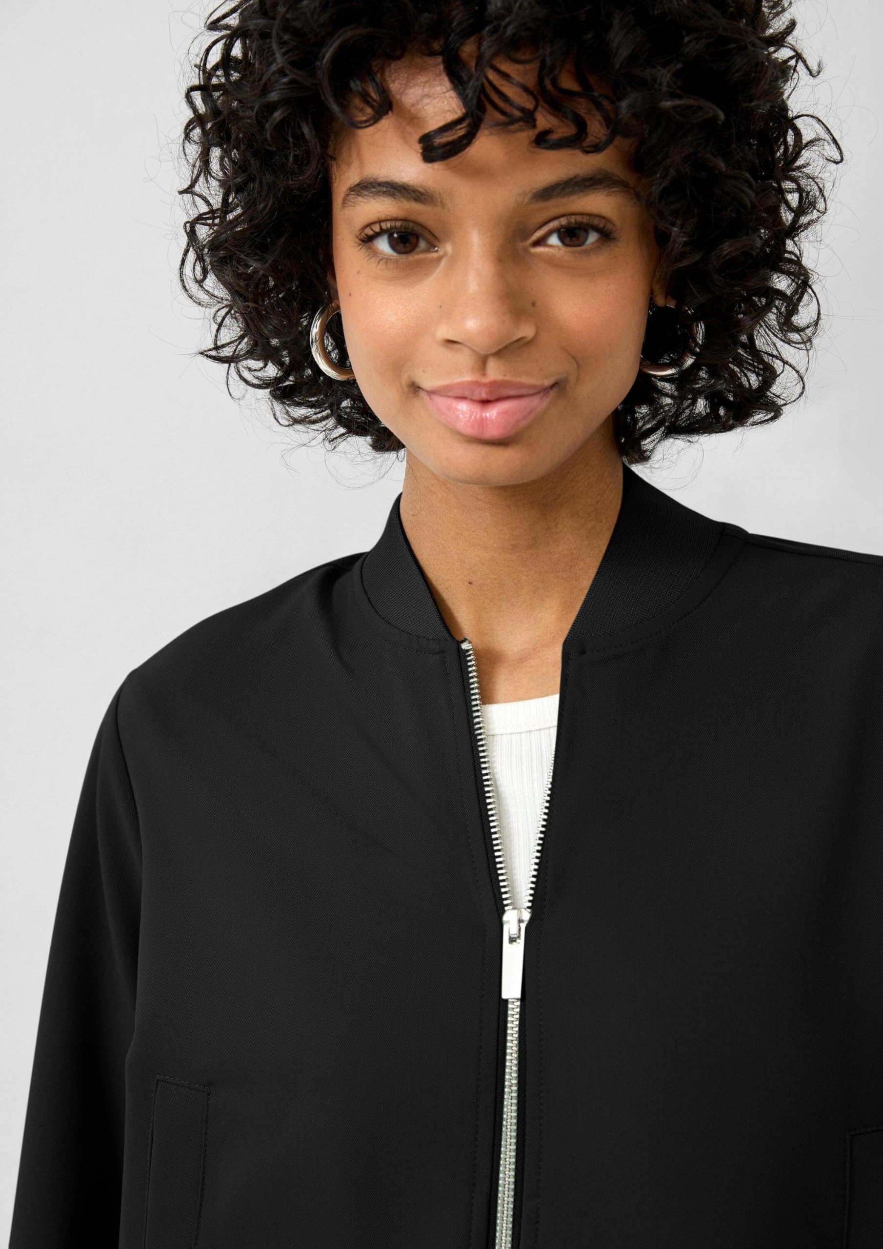 QS Blouson mit Stehkragen