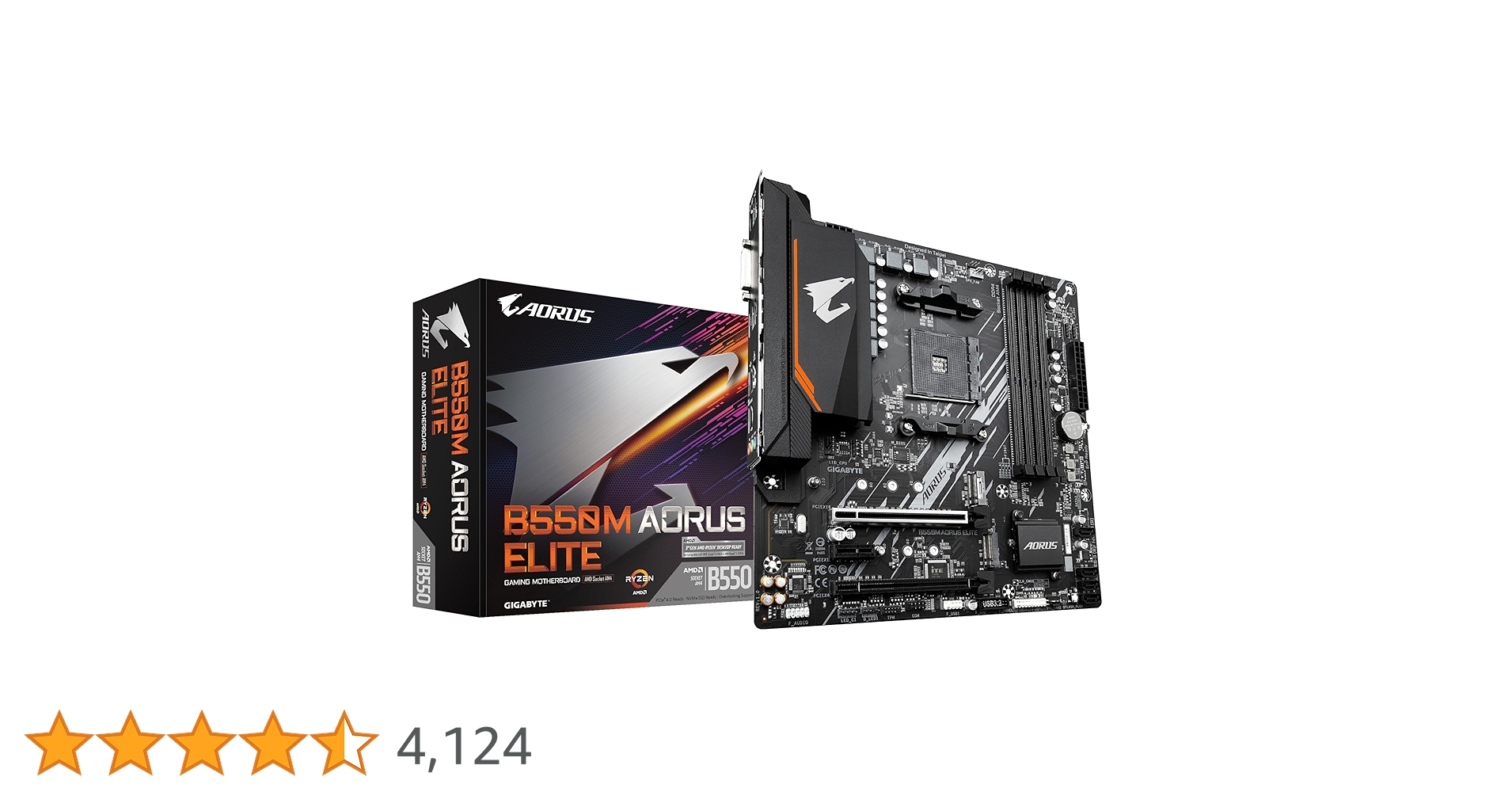 Amazon | Gigabyte B550M AORUS ELITE マザーボード - AMD Ryzen