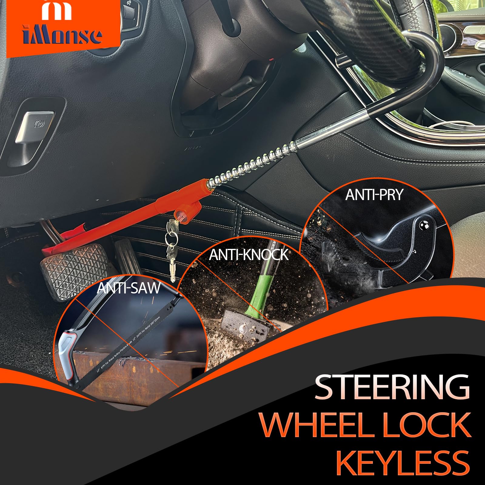 Extraordinary Steering Wheel To Pedal Lock Images