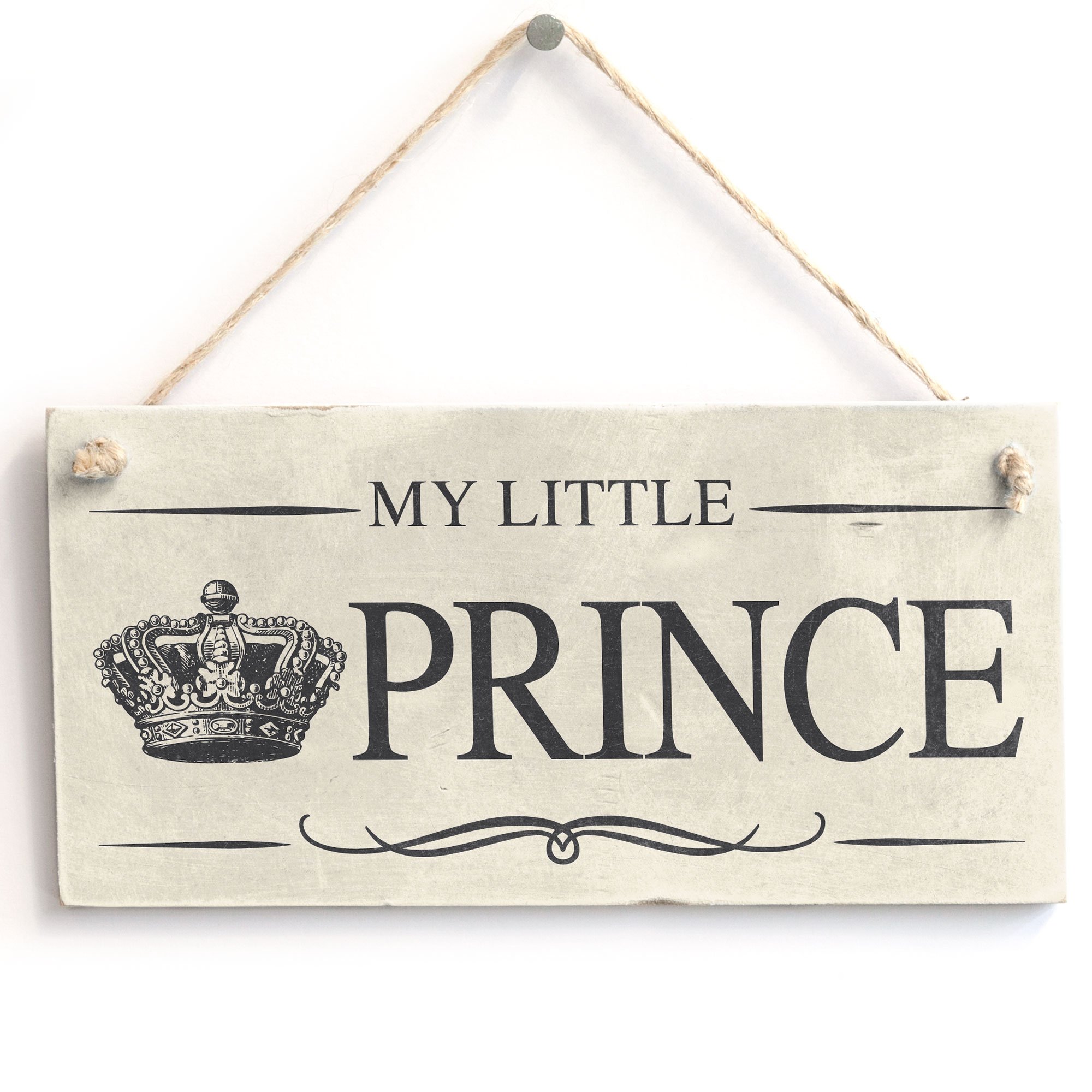 My Little Prince - Handmade Shabby Chic Wooden Sign/Plaque