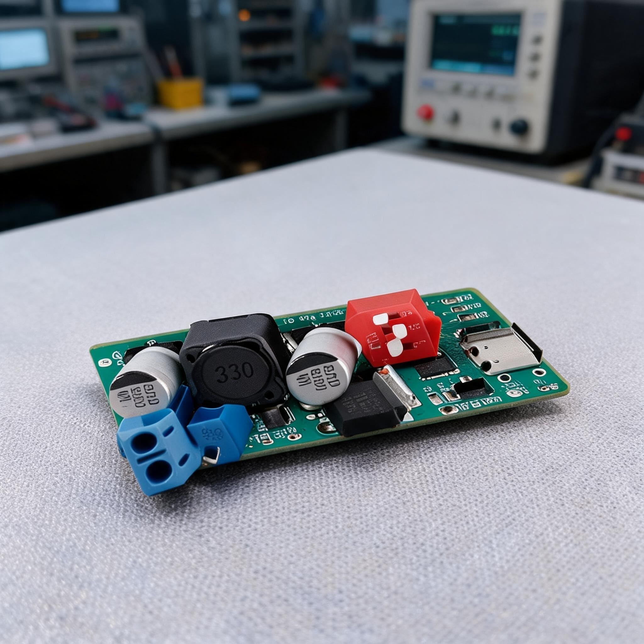 Convertidor QC a DC 1.8-18V para Router DIY(1pcs)