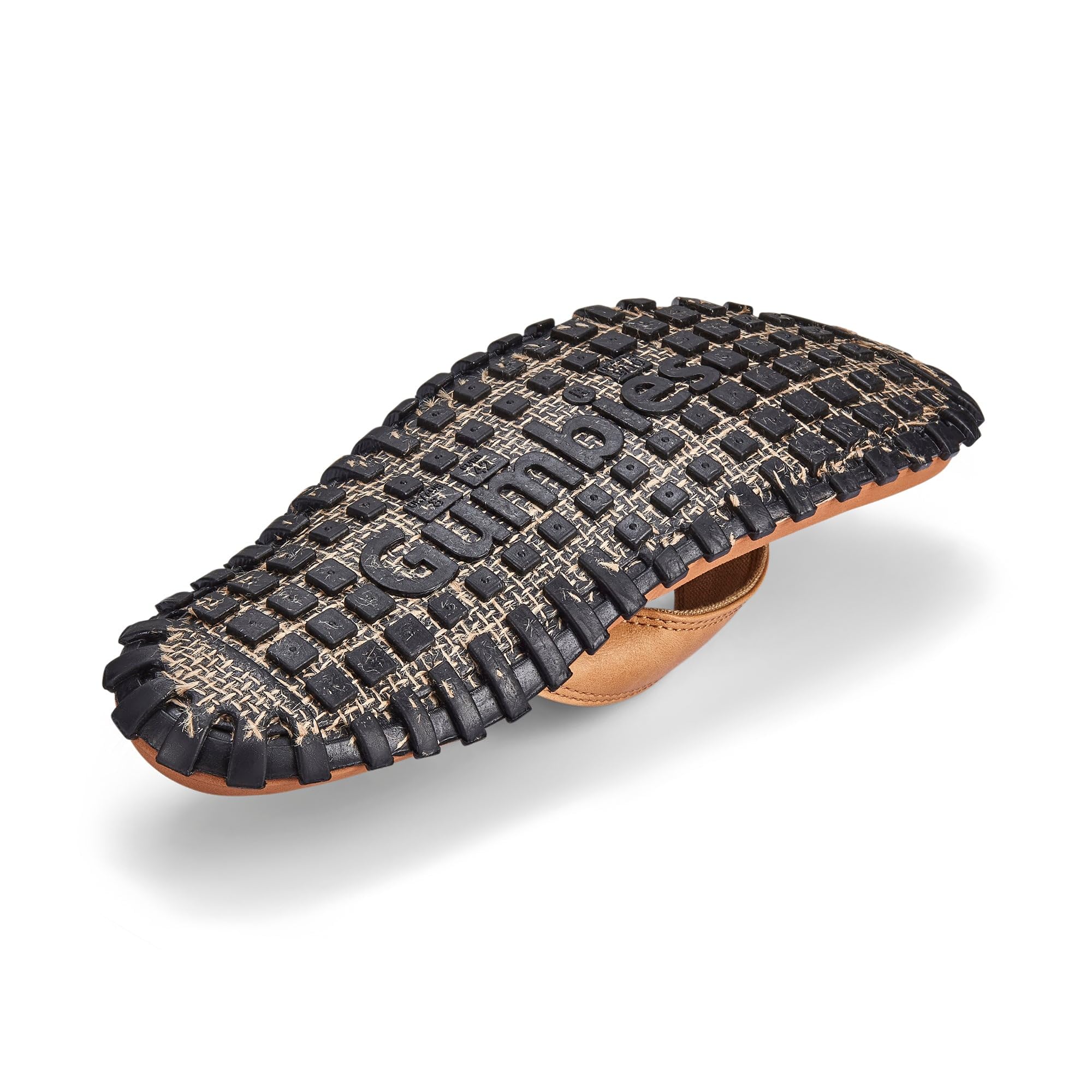 Gumbies Vegovert - Flip Flops aus recycelten Materialien - robuste Sohle aus wiederverwerteten Autoreifen, weiches Fußbett aus EVA und Algenschaum, bequemer Riemen aus veganem Leder