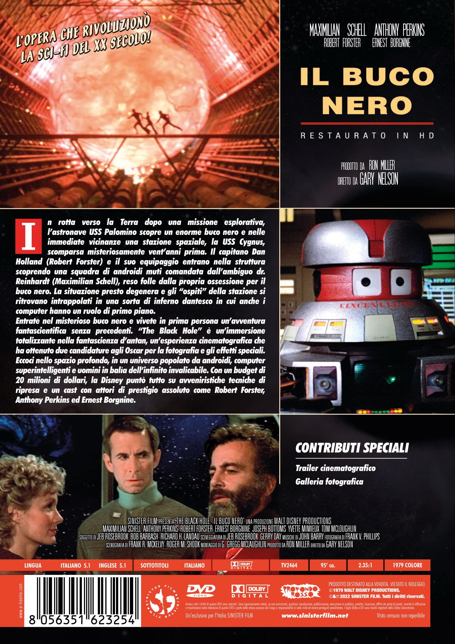 Black Hole - Il Buco Nero (Restaurato In Hd) ( DVD)