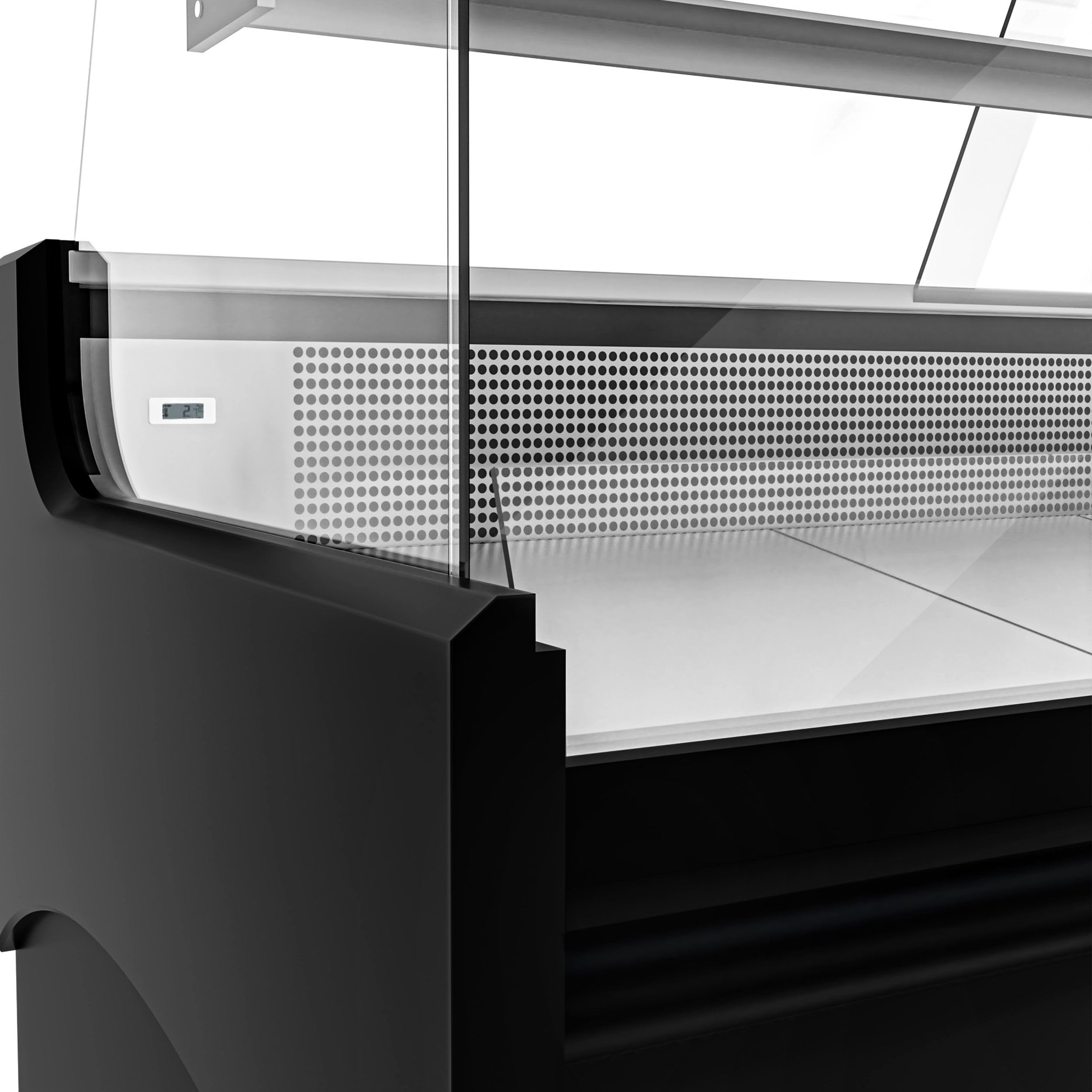 GGM Gastro | KFTH158 | Encimera refrigerada/carne - 1580mm - con iluminación LED y 1 estante