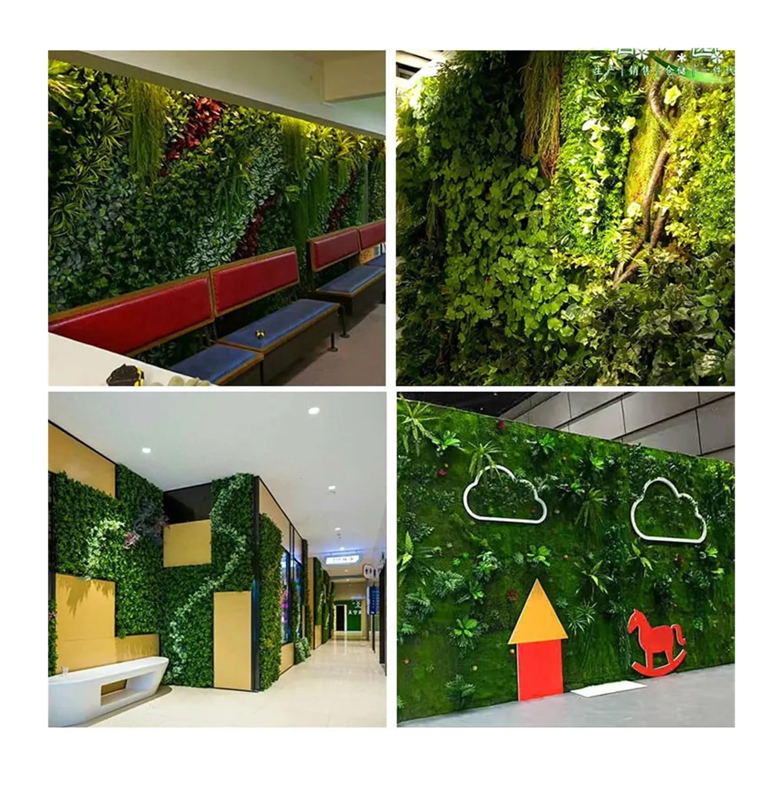 Garten Kunstrasen Kunstrasen Pflanzendekoration Zuhause Gefälschte Süßkartoffel Rasen Hintergrunddekoration 40 * 120 cm(Style13)