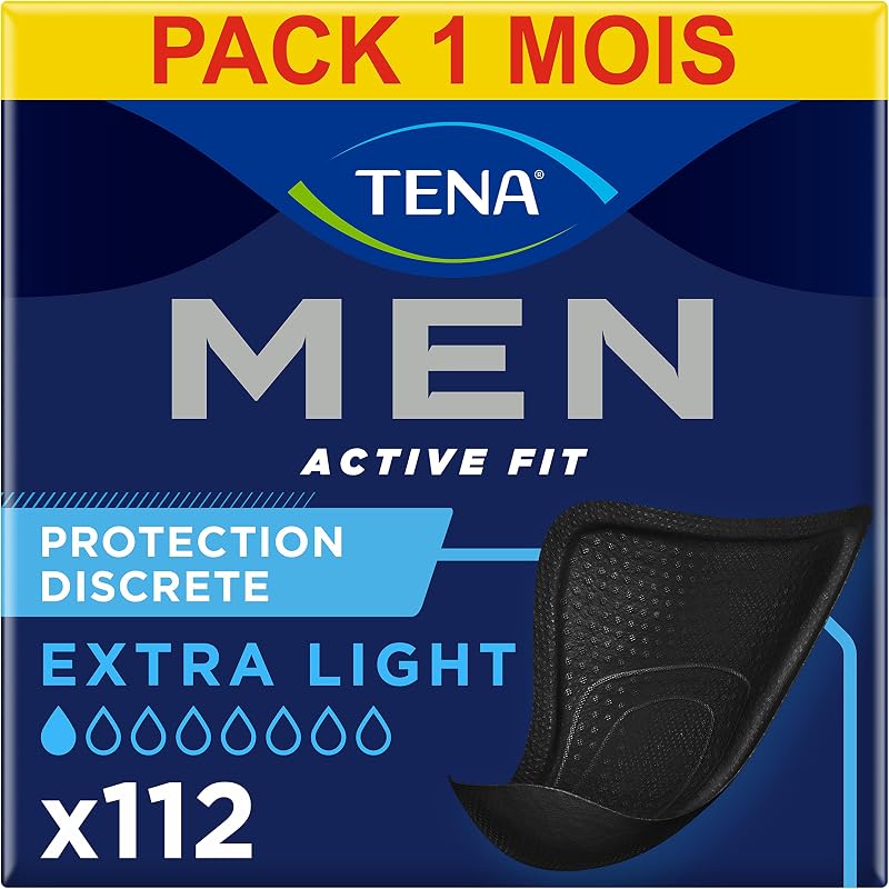 Vous recherchez une solution discrète pour gérer les fuites urinaires légères ? TENA Men Extra Light est la réponse ! Ce