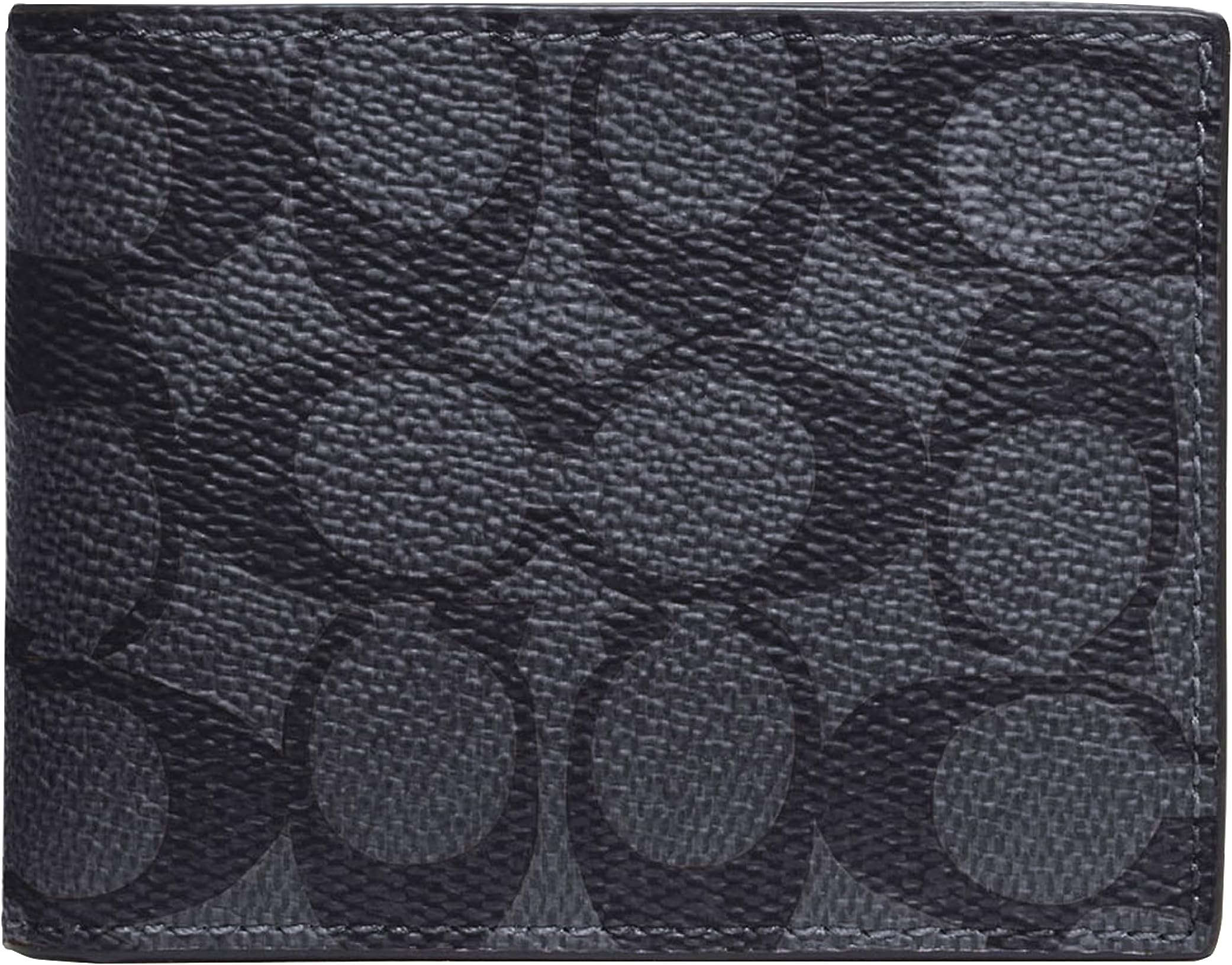 Coach Slim Billfold in Cross Grain Leather
