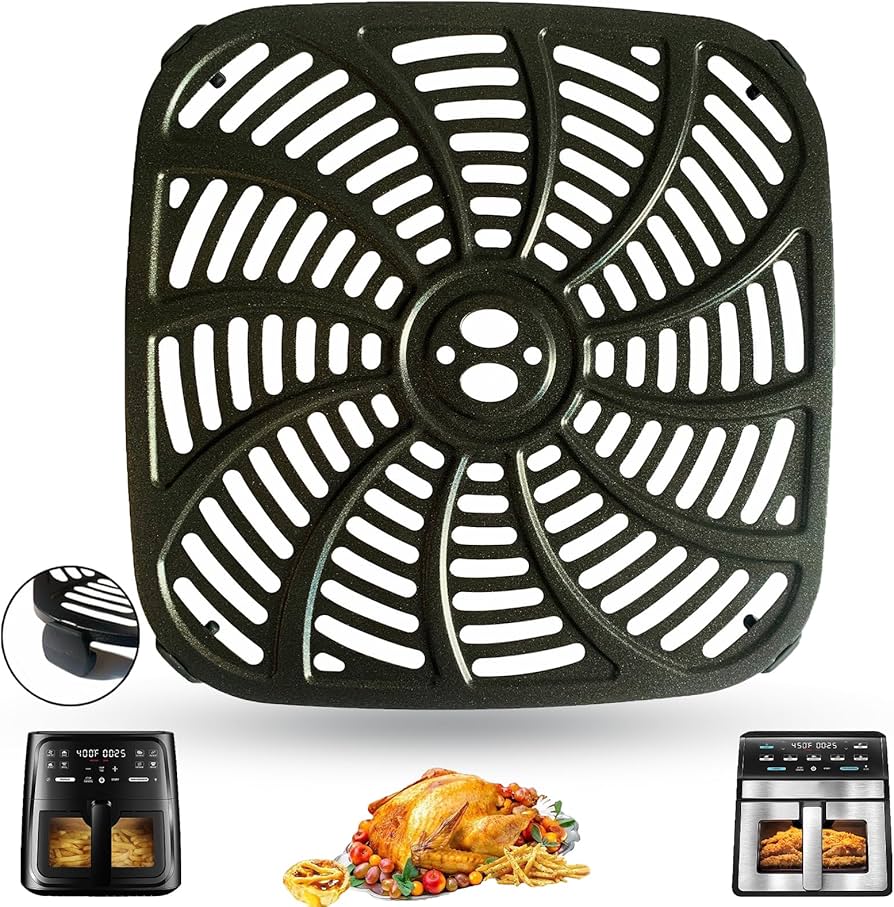 Amazon.com: QLRGNE 8QT Air Fryer Crisper Plate Tray for Gourmia Amazon.com: QLRGNE 8QT Air Fryer Crisper Plate Tray for Gourmia