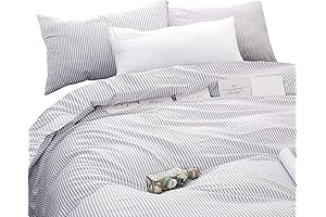 Classic Ticking Stripe Duvet Cover Set
