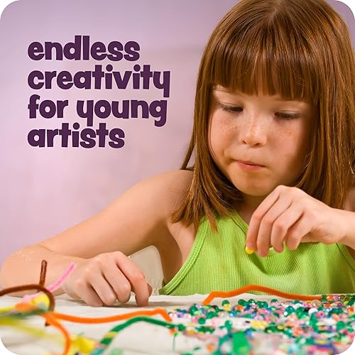 Miniatura 6 de Bóveda de Artes y Manualidades kit de suministros de manualidades de más de 1000 piezas biblioteca en una caja para niños de 4 5 6 7 8 9 10 11 y 12