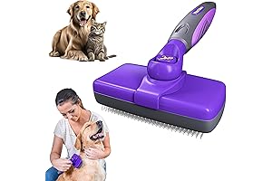 Hertzko Self-Cleaning Slicker Brush for French Bulldogs