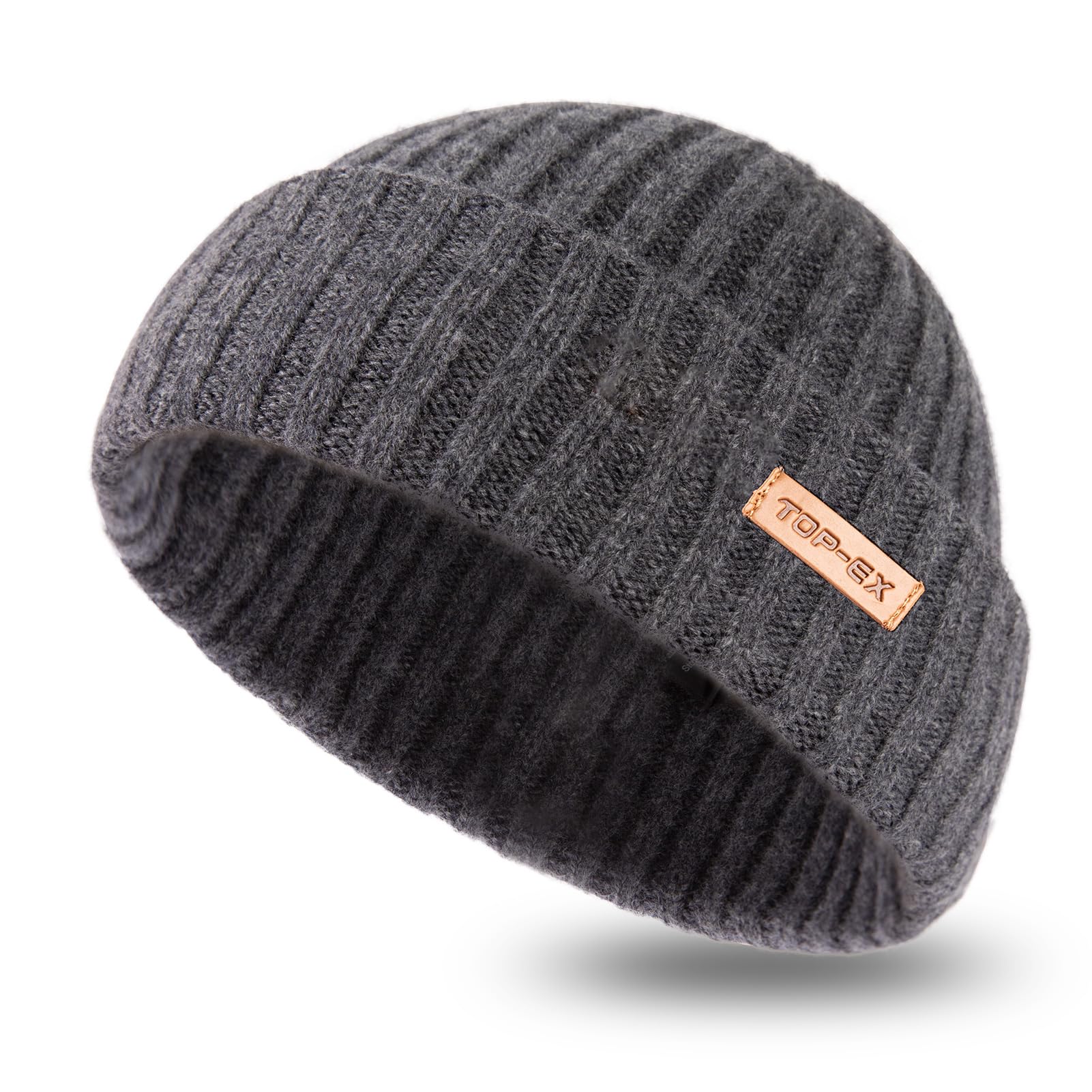 PolarWool - Gorro de punto para hombre y mujer, 100 % lana merino, talla L/XL/XXL, 3 estilos, para hombre y mujer