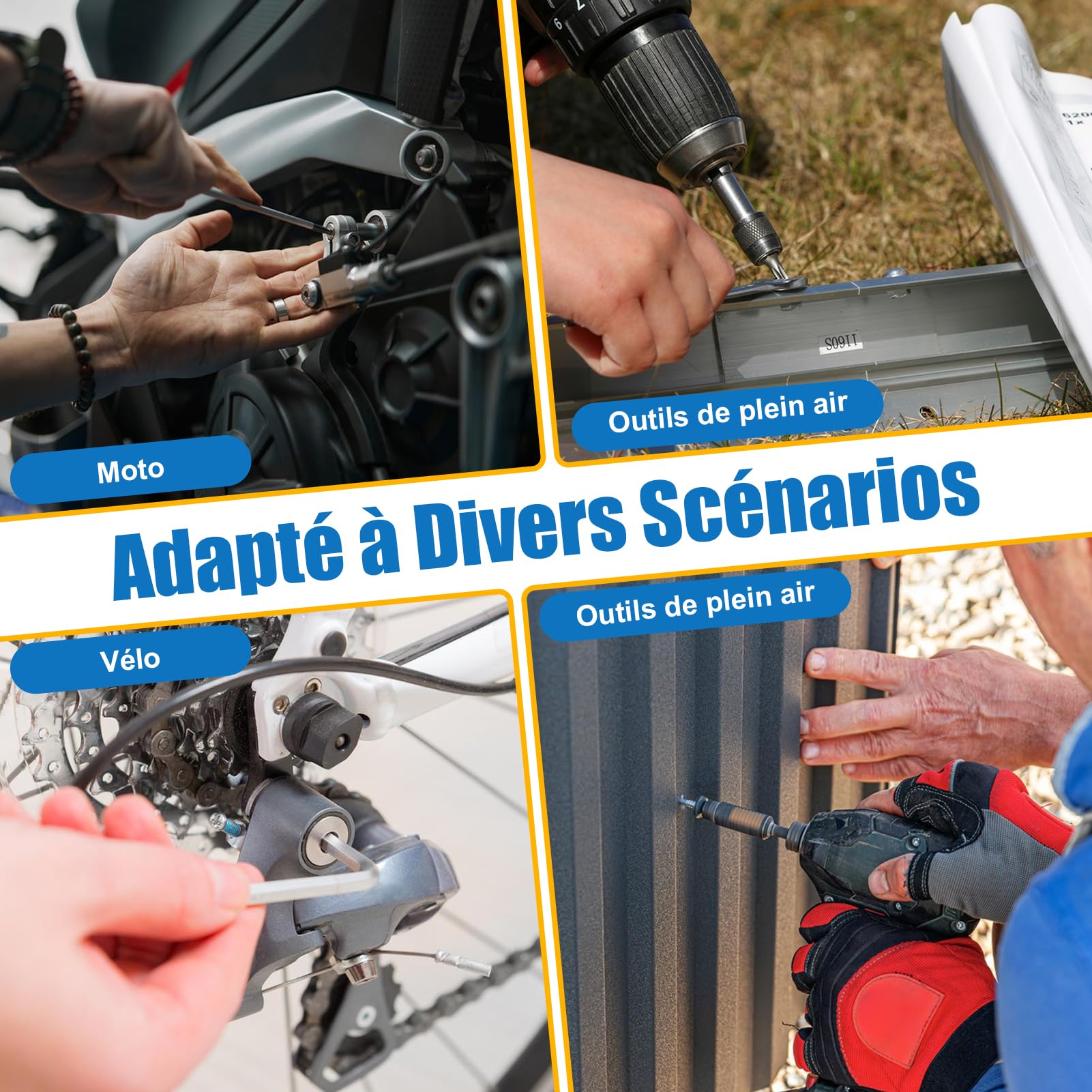 260 pièces de vis inox boulon en acier inoxydable M4/M5/M6, vis à tête fraisée, set de vis plates en acier inoxydable 304 pour l'industrie électronique, machines métriques, imprimantes 3D