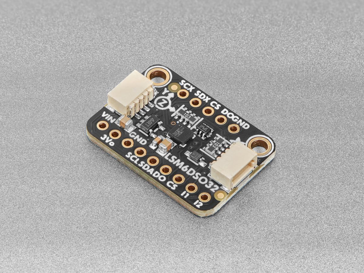 Adafruit LSM6DSO32 6-DoF Capteur d'accélération et gyroscope STEMMA QT/Qwiic, 4692