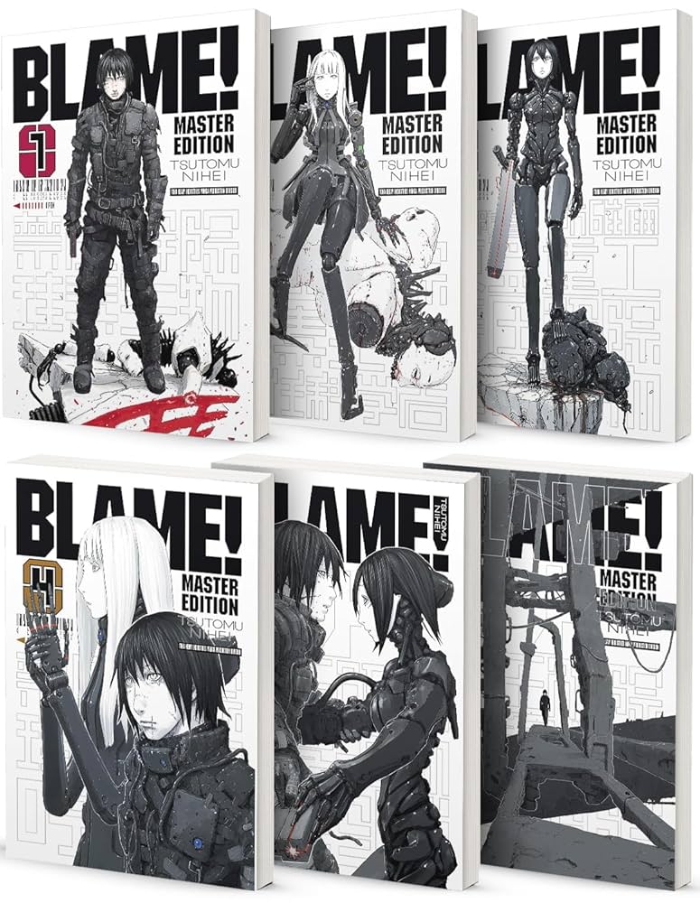 BLAME! 1巻〜６巻 Amazon.com: BLAME! Manga Vol 1-6 Complete Master Edition 6