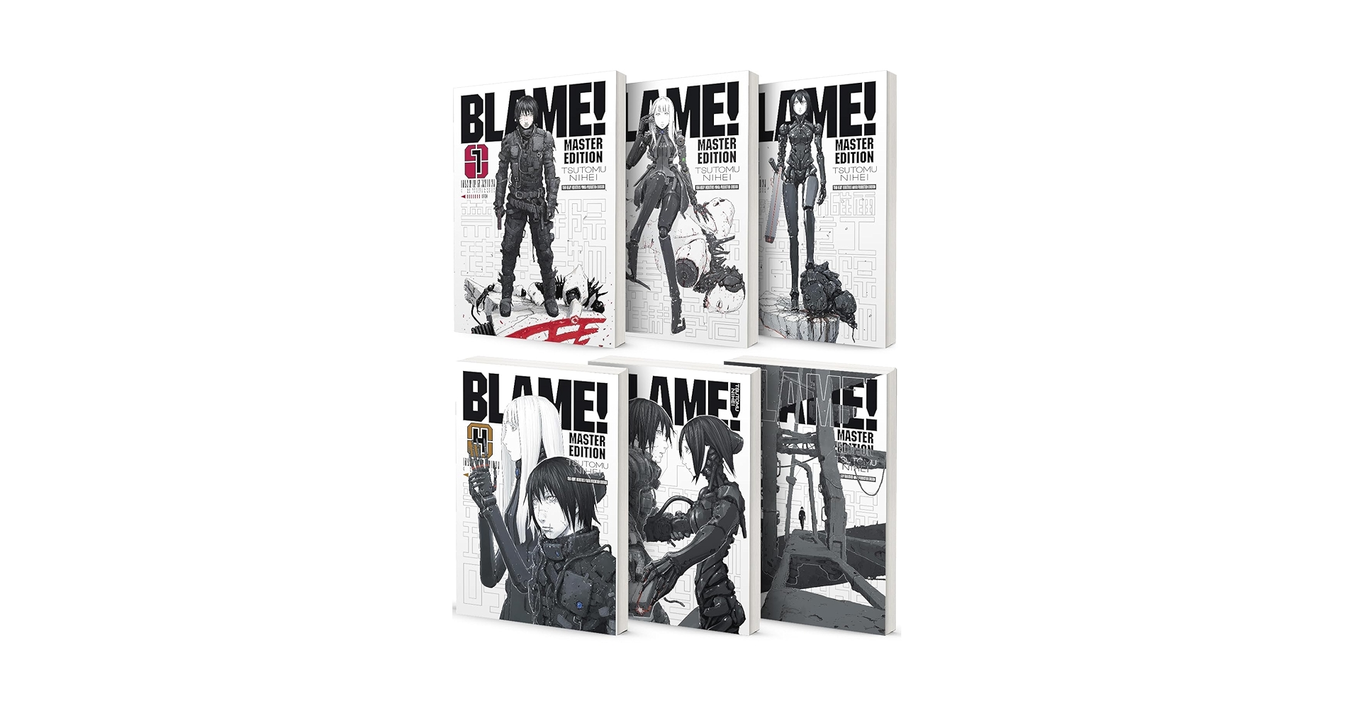 BLAME! 1巻〜６巻 BLAME! New Edition Comic Complete Set of 6 Vol.1-6 Volumes