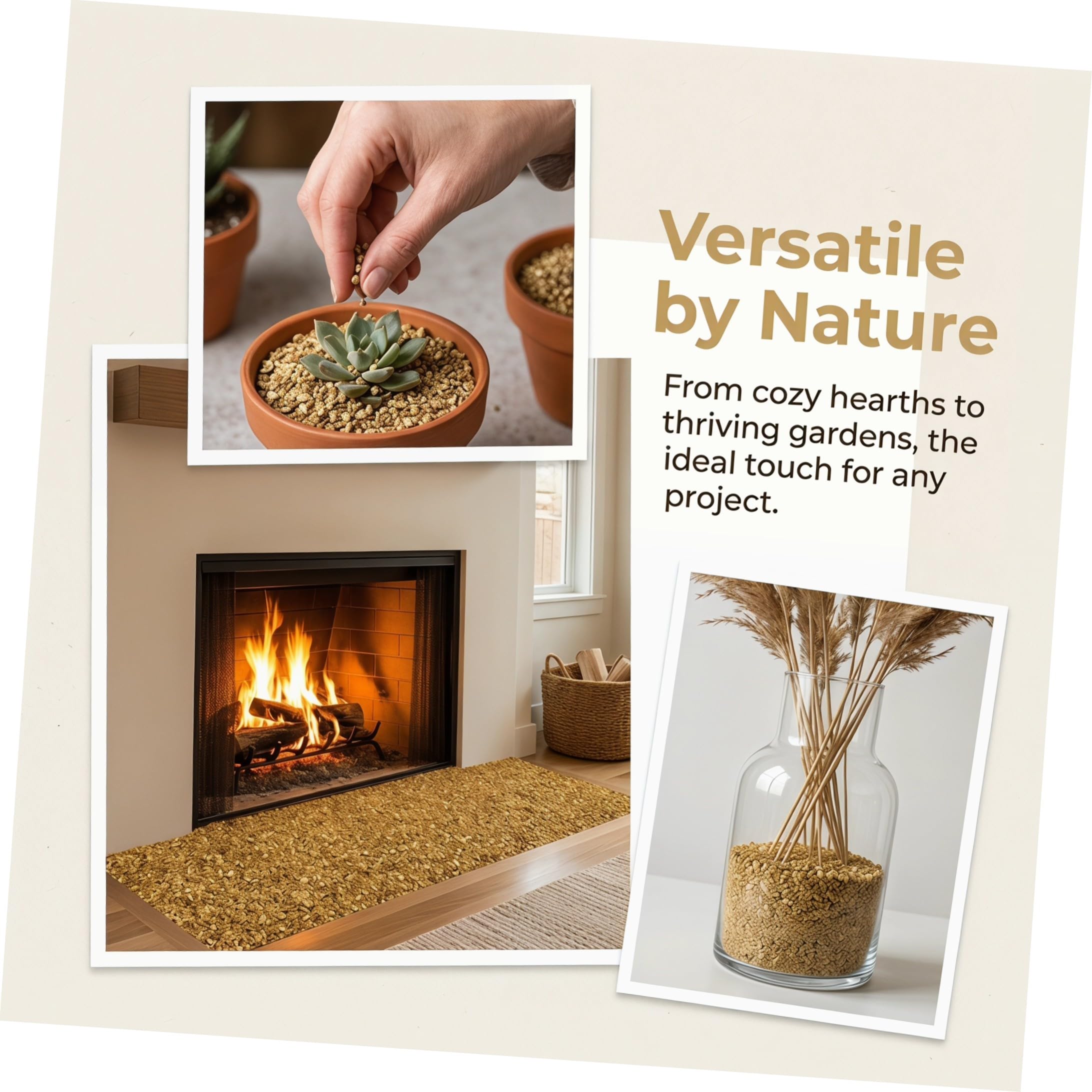 Granuli per Piante e Funghi per Giardinaggio Interno ed Esterno Materiale Leggero e Traspirante di Vermiculite per Vaso e Coltivazione