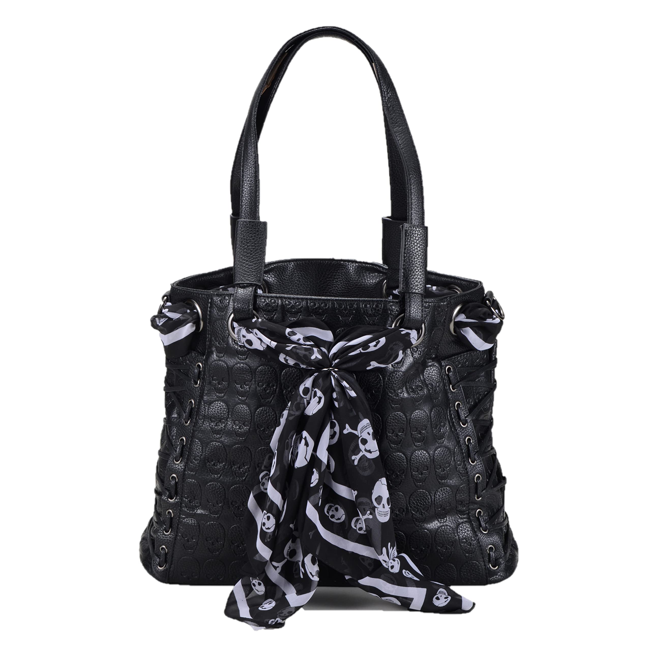 Amazon | [BLACK JACKALL CROWN] トートバッグ フェイクレザー 