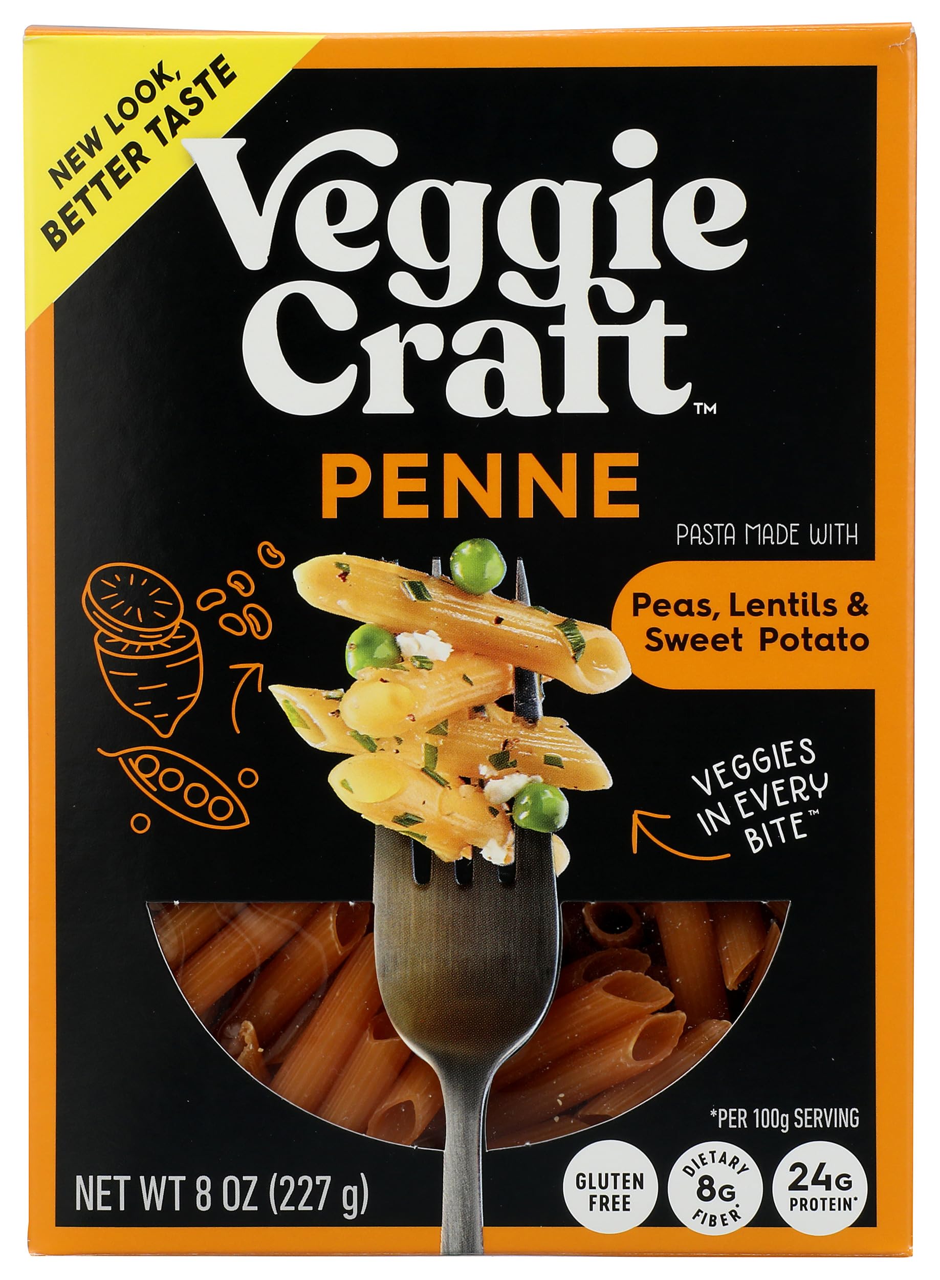Veggiecraft Pasta Pnne Swt Potato 8 OZ
