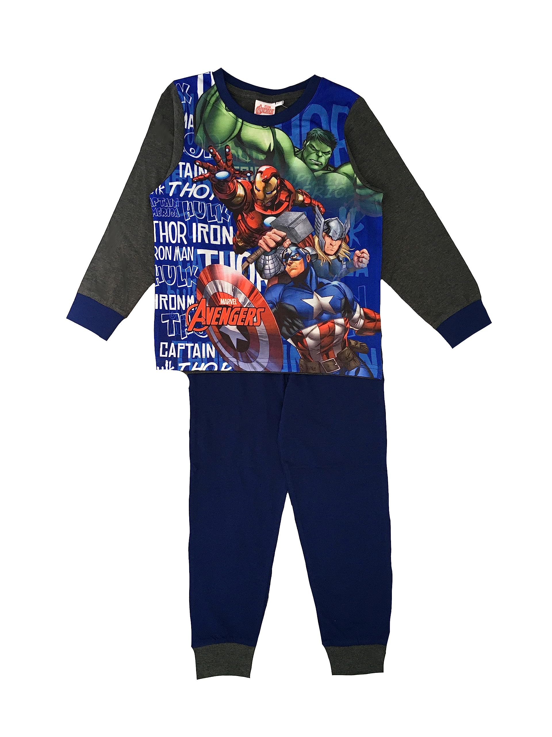 Avengers Boys Pyjamas Age 3-10 Years