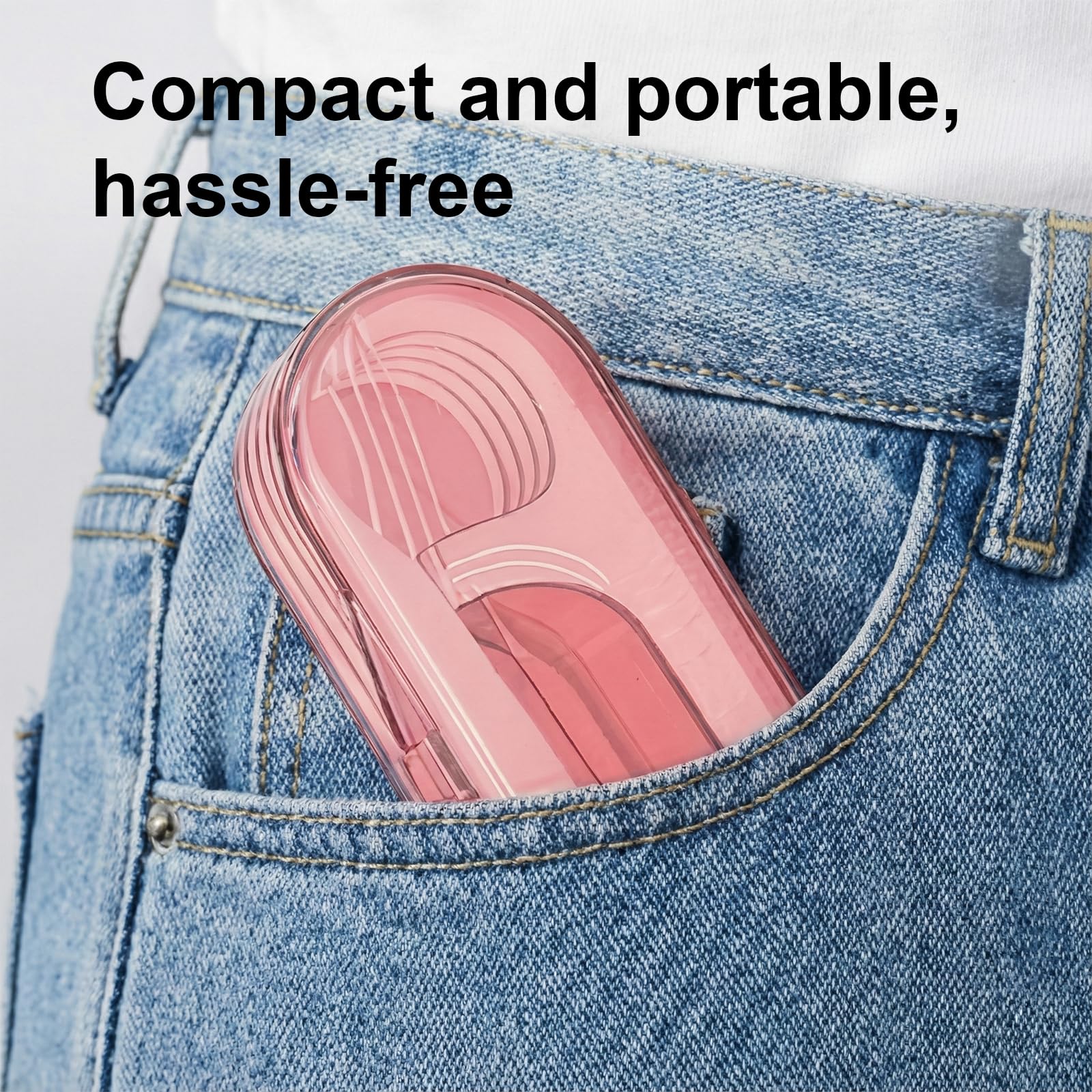 10 piezas Holy Rose Viaje Dental Floss Case-Micro Floss Toothpicks-Portable Flossers Cases Contiene hilo dental, 100 unidades selladas para un fácil almacenamiento (verde + rosa)